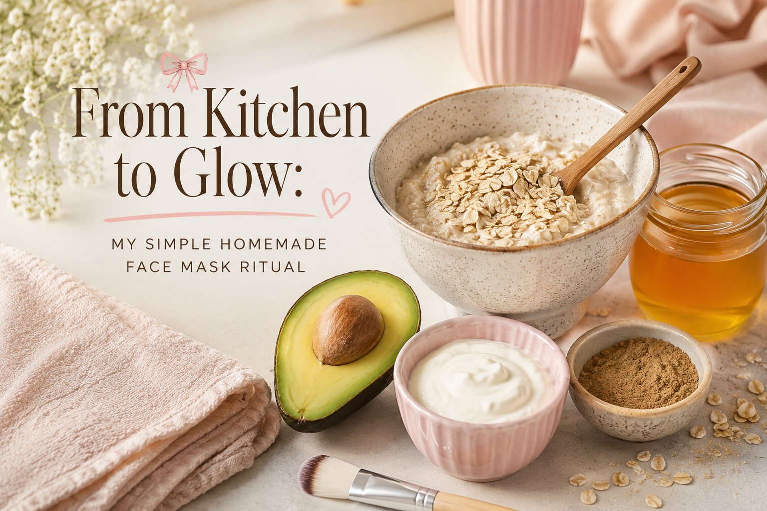From Kitchen to Glow: My Simple Homemade Face Mask Ritual