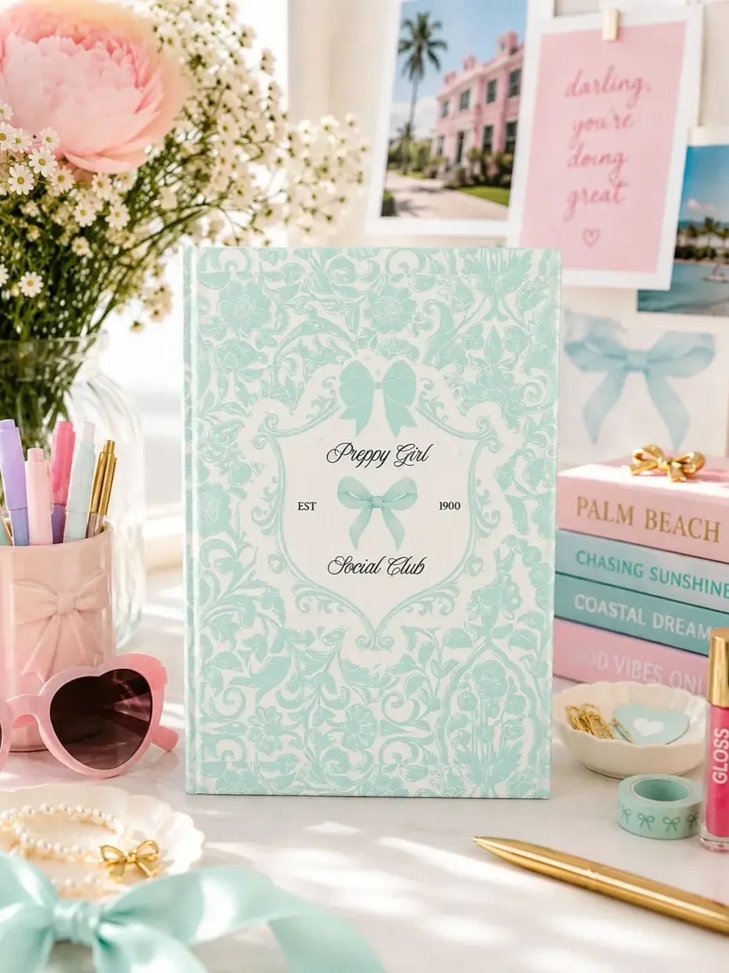 preppy-girl-social-club-coastal-blue-journal-desk-decor.webp