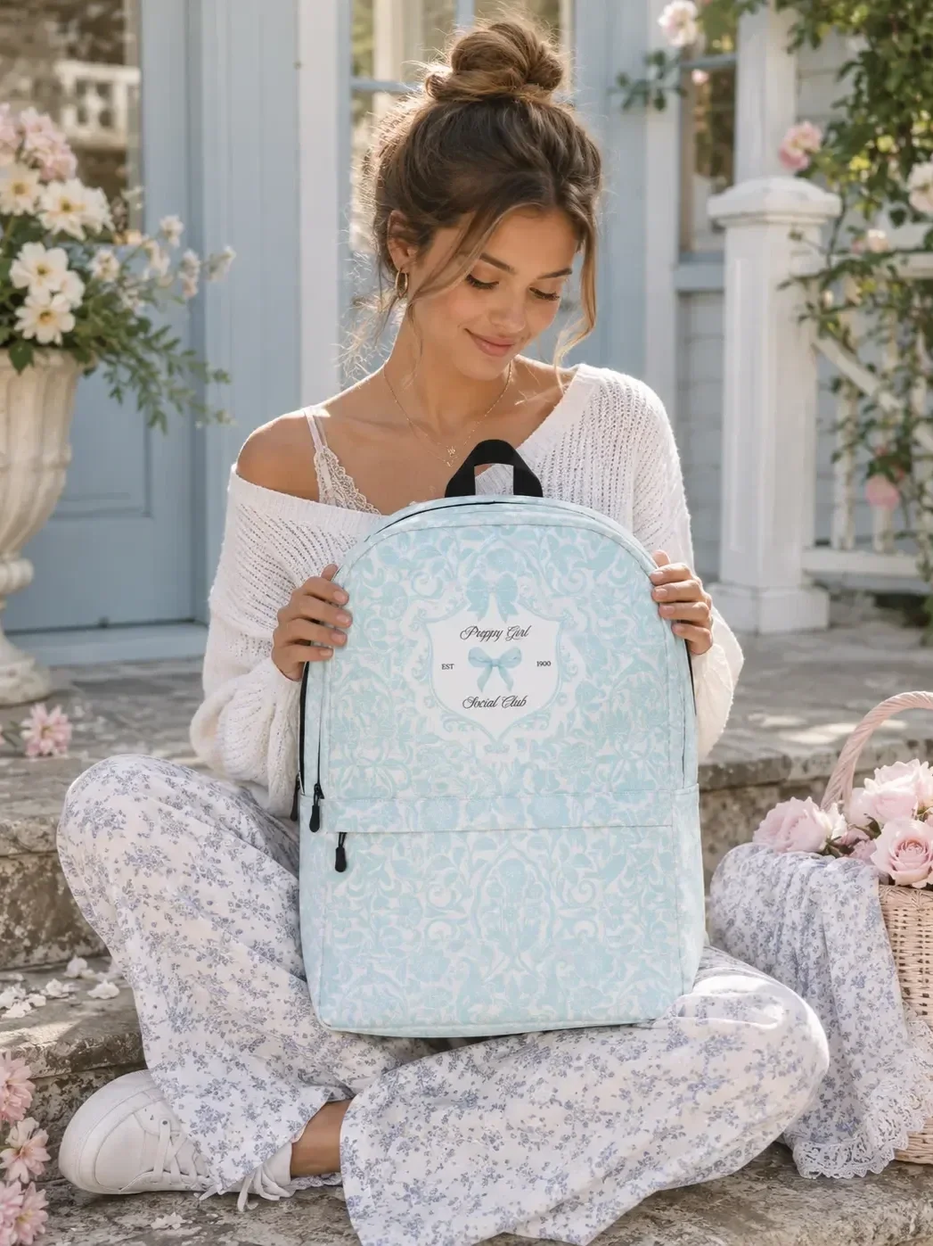 preppy-girl-social-club-blue-backpack-steps-lifestyle.webp (Copy) (Copy)