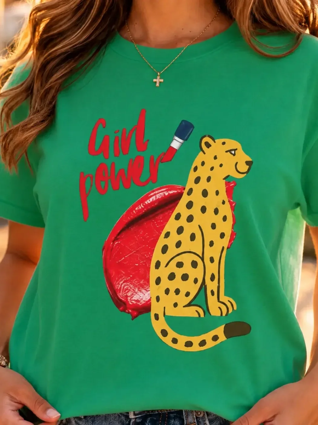 girl-power-cheetah-graphic-tee-close-up.webp