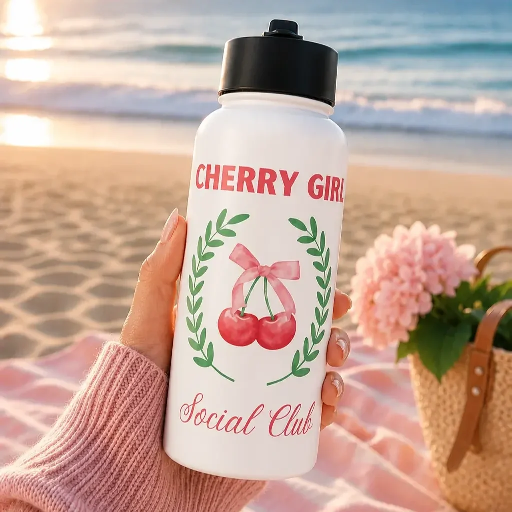 cherry-girl-social-club-water-bottle-beach-sunset.webp (Copy) (Copy)