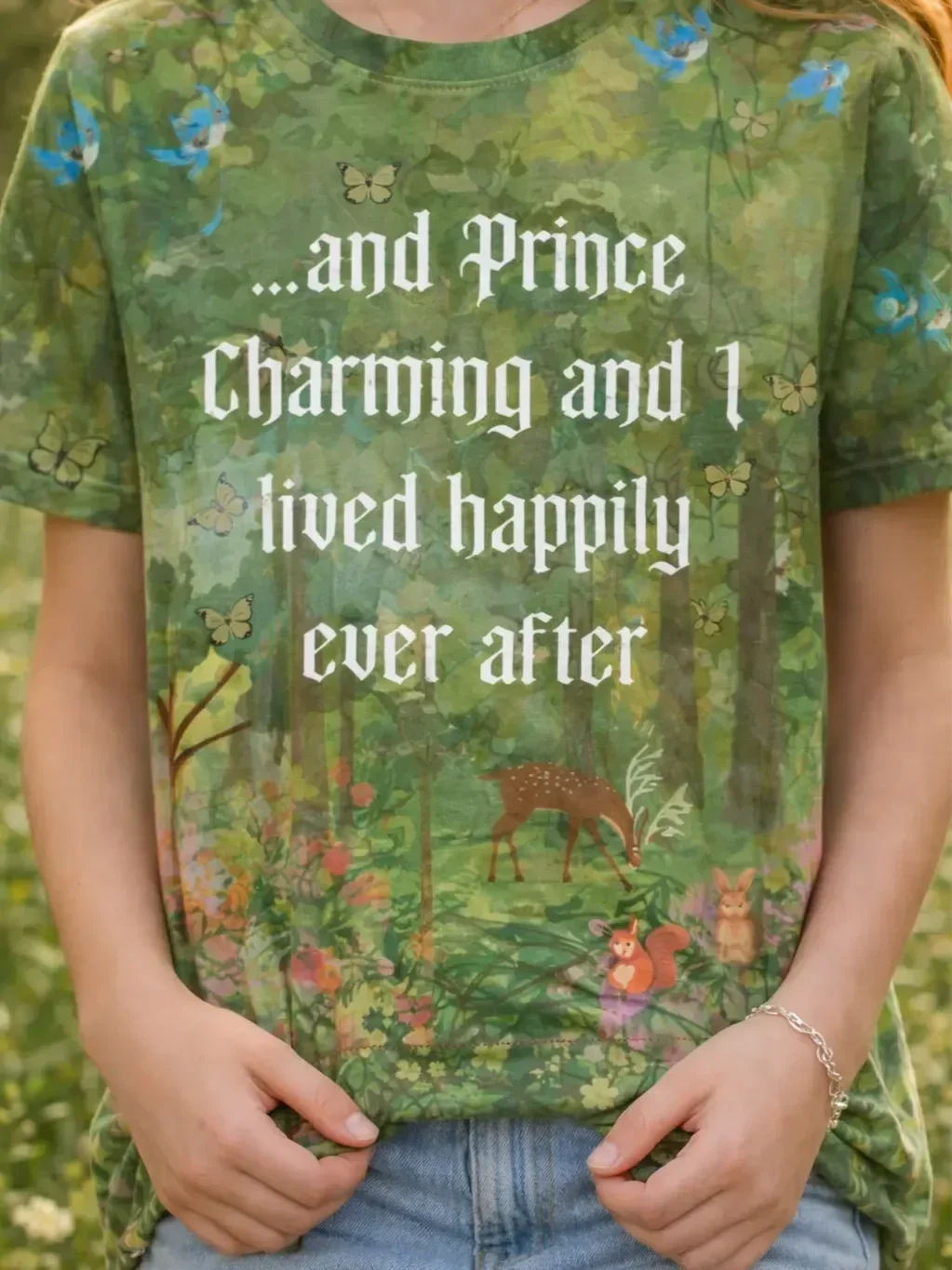 girls-prince-charming-forest-tee-close-up-design.webp
