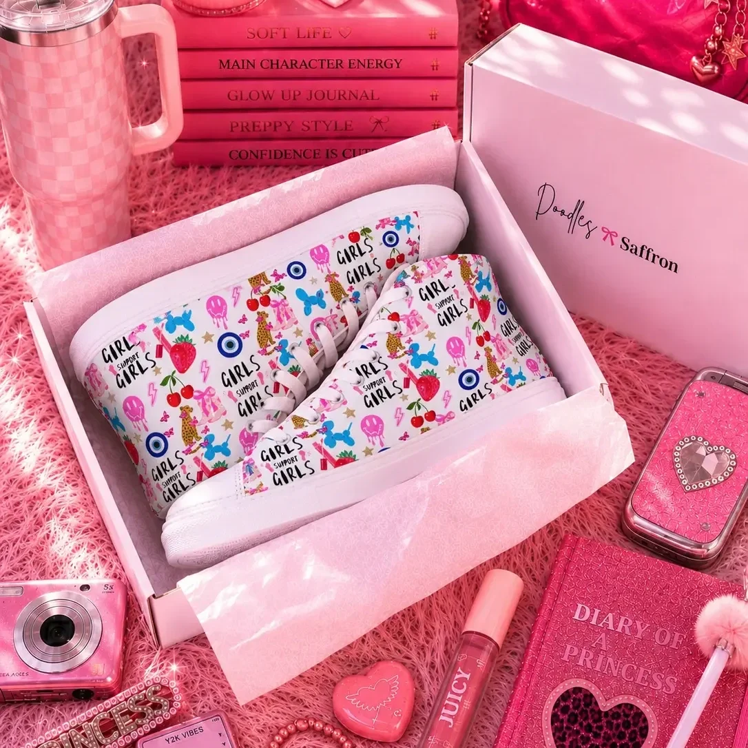 girls-support-girls-sneakers-pink-aesthetic-flatlay.webp