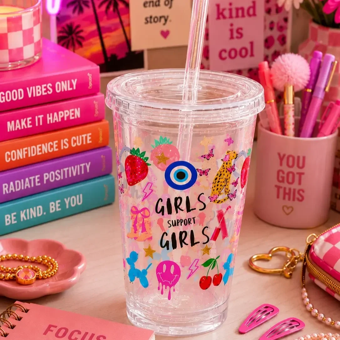 preppy-girls-support-girls-doodle-tumbler-cup-pink-desk-decor.webp