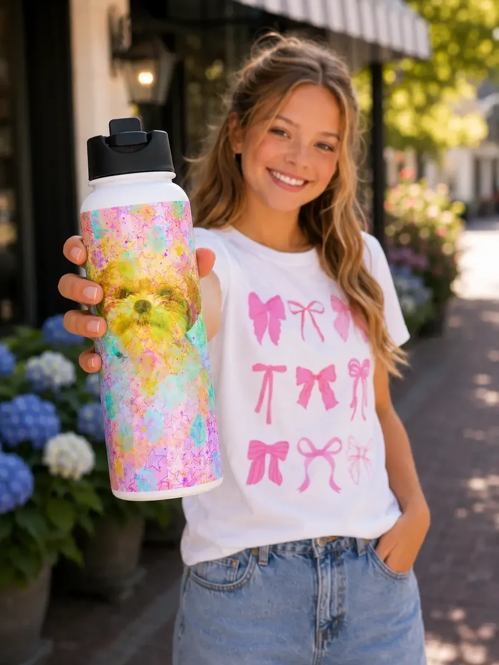 preppy-coquette-puppy-water-bottle-bows-tshirt.webp