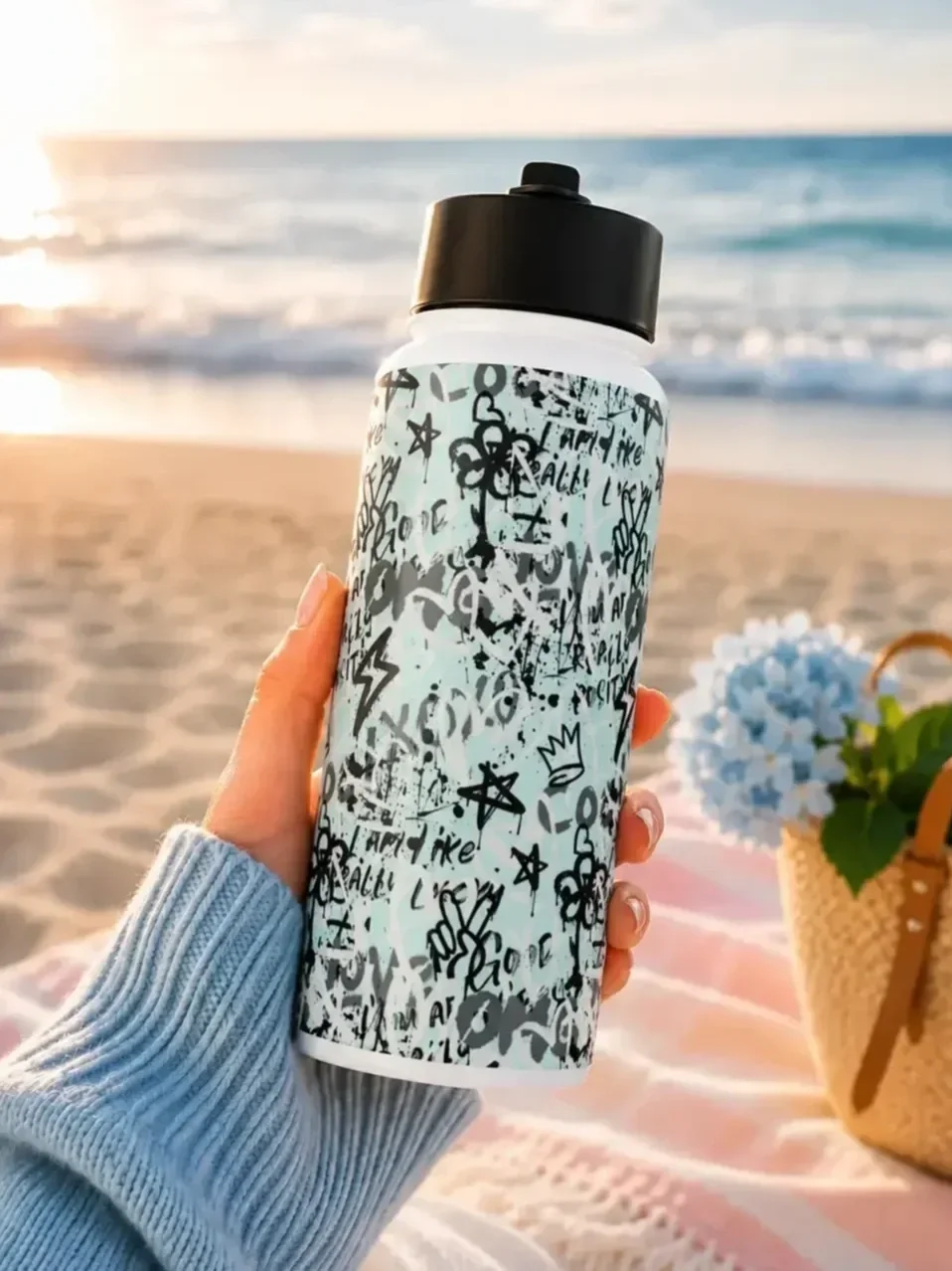 graffiti-print-insulated-water-bottle-beachfront-lifestyle.webp (Copy) (Copy)
