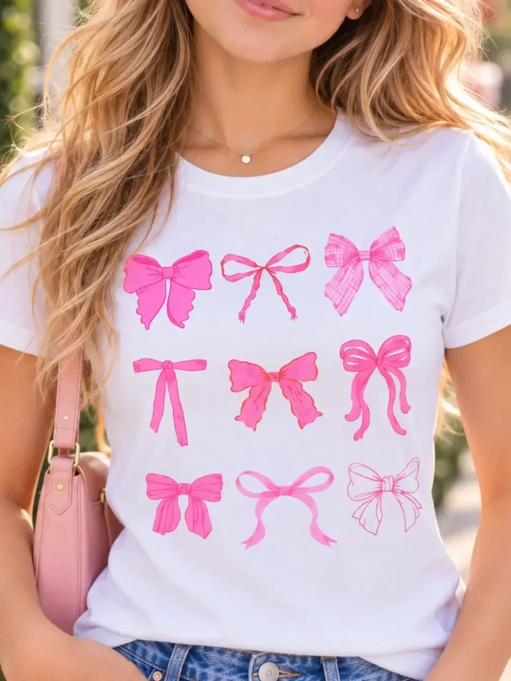 doodles-saffron-pink-bow-tee-detail.webp