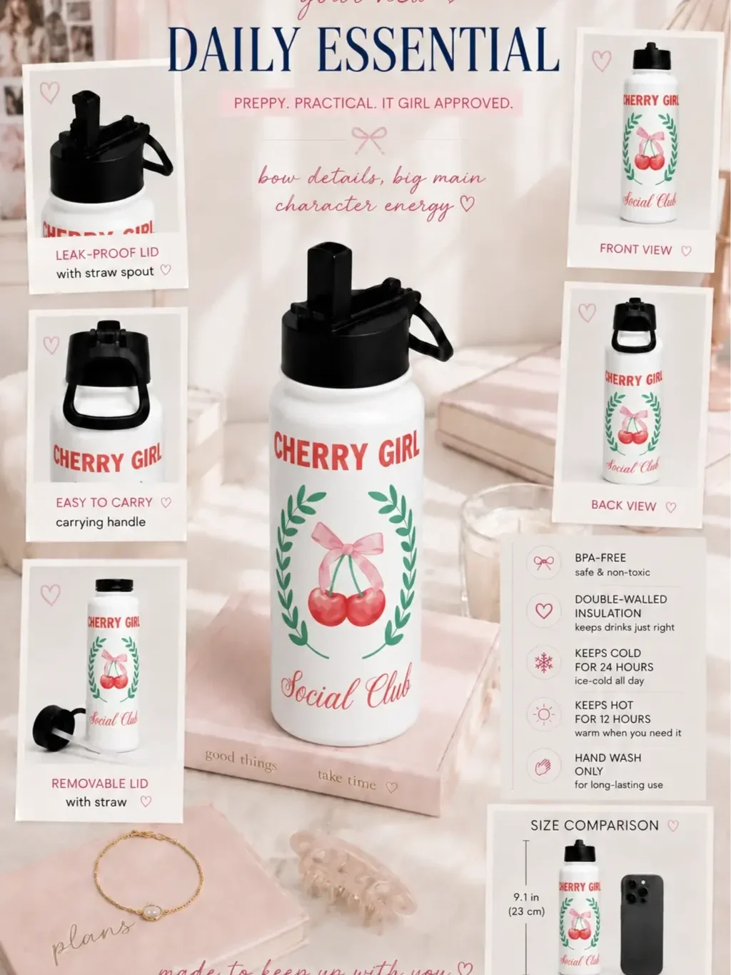 cherry-girl-social-club-insulated-water-bottle-infographic.webp
