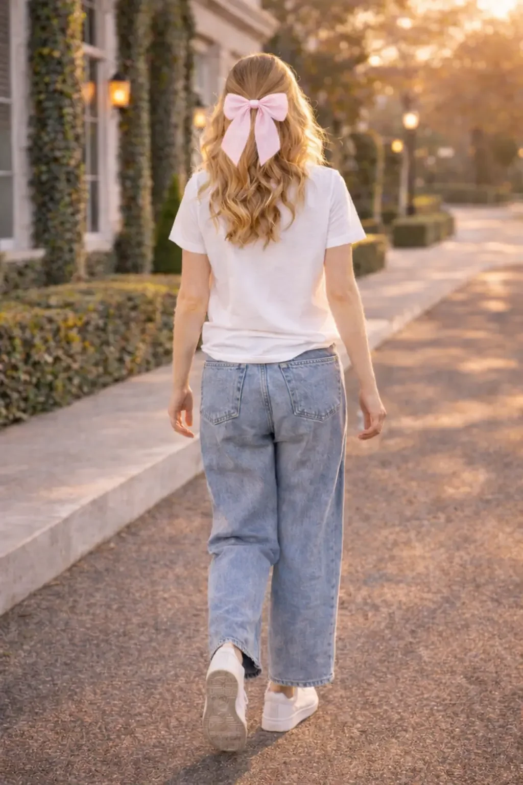 girls-preppy-bow-tshirt-back-view-jeans.webp