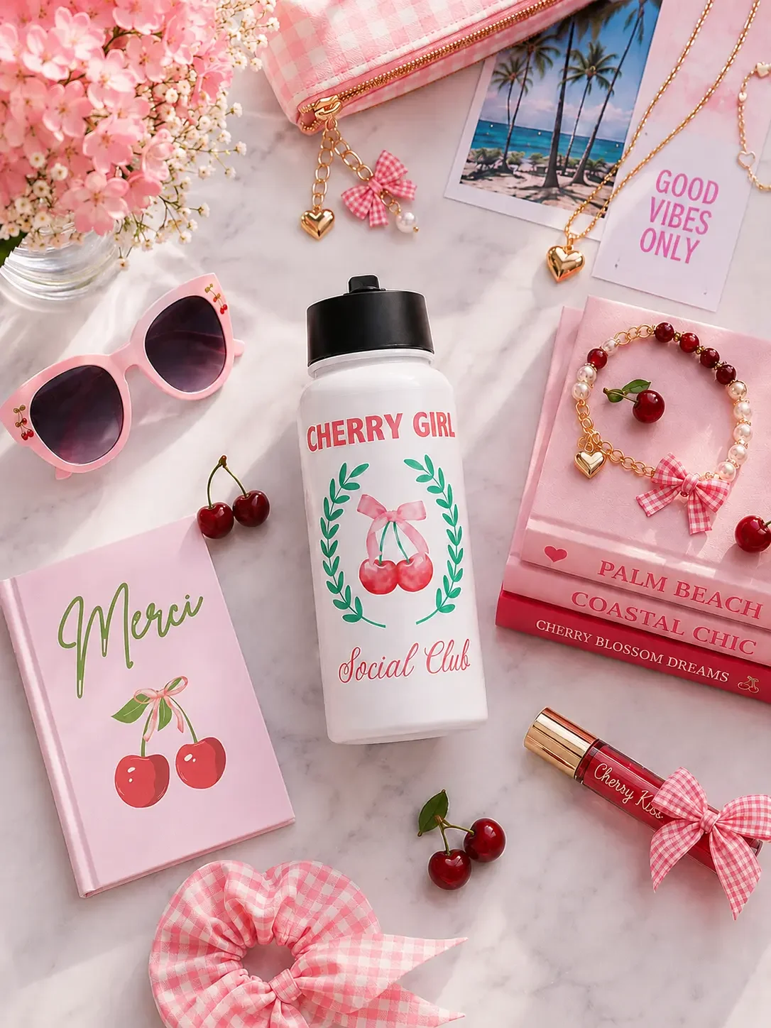 cherry-girl-social-club-water-bottle-topdown-flatlay.webp