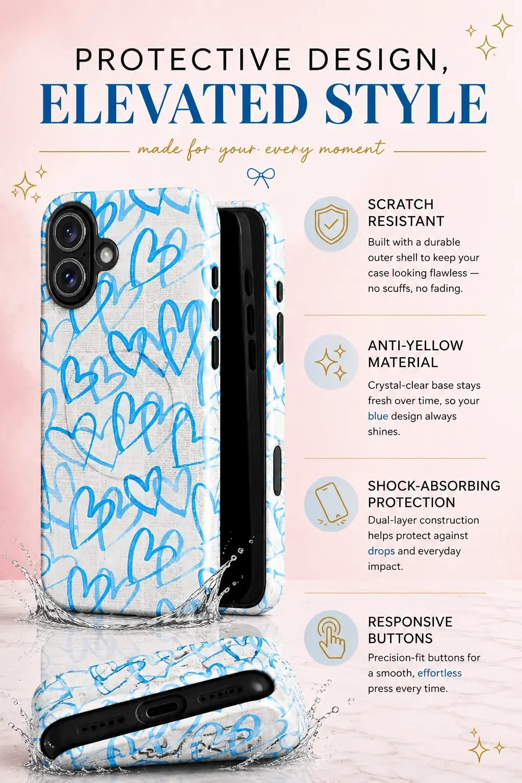 vintage-newspaper-blue-hearts-phone-case-durability-features.webp