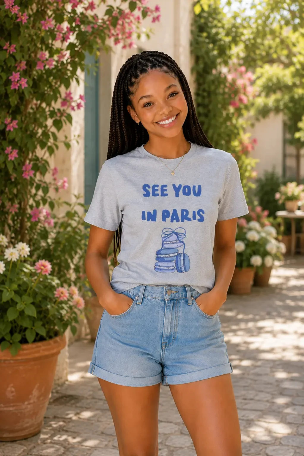 See You in Paris Macaron Teens T-Shirt
