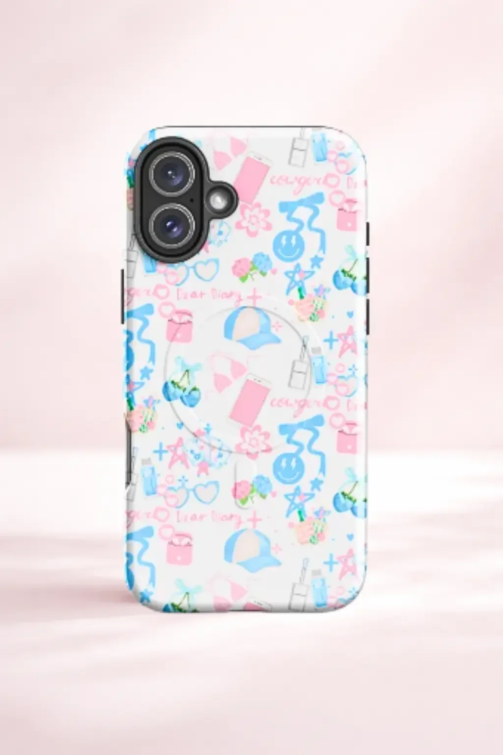 Slay Blue & Pink Y2K MagSafe iPhone Case