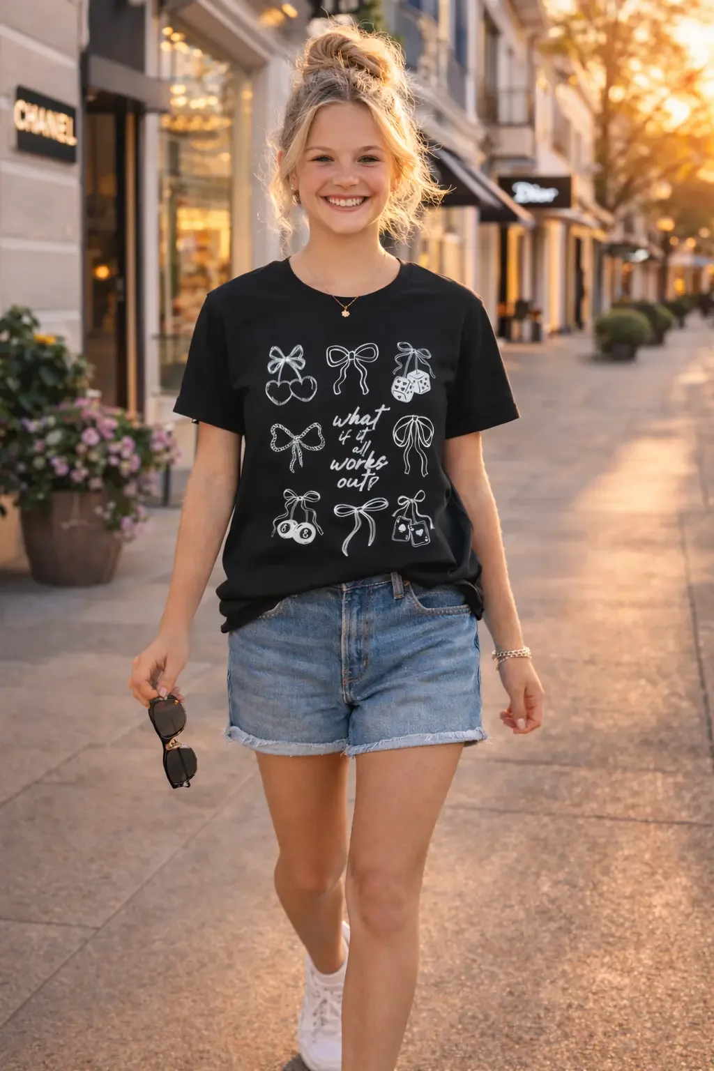 What If It All Works Out Girls Tee