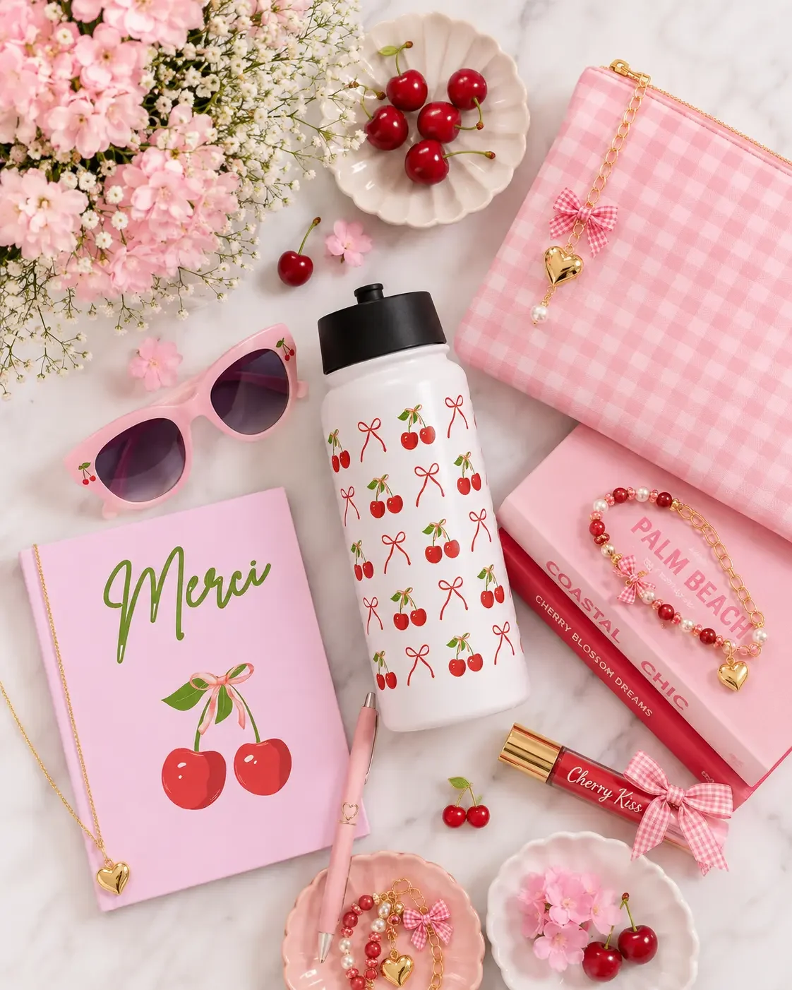 cherry-bow-insulated-water-bottle-coquette-flatlay.webp