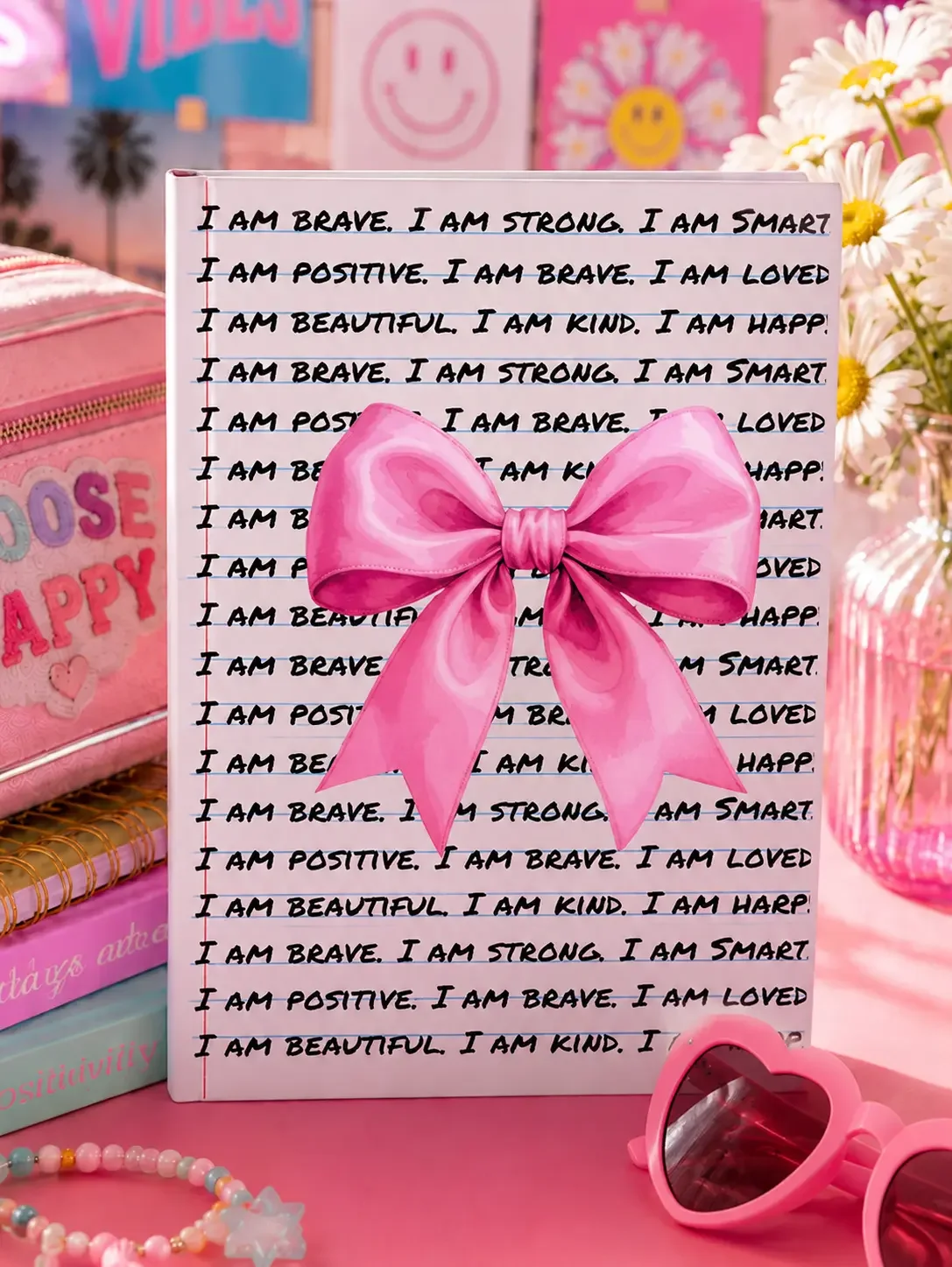 affirmations-journal-pink-coquette-bow-flatlay.webp