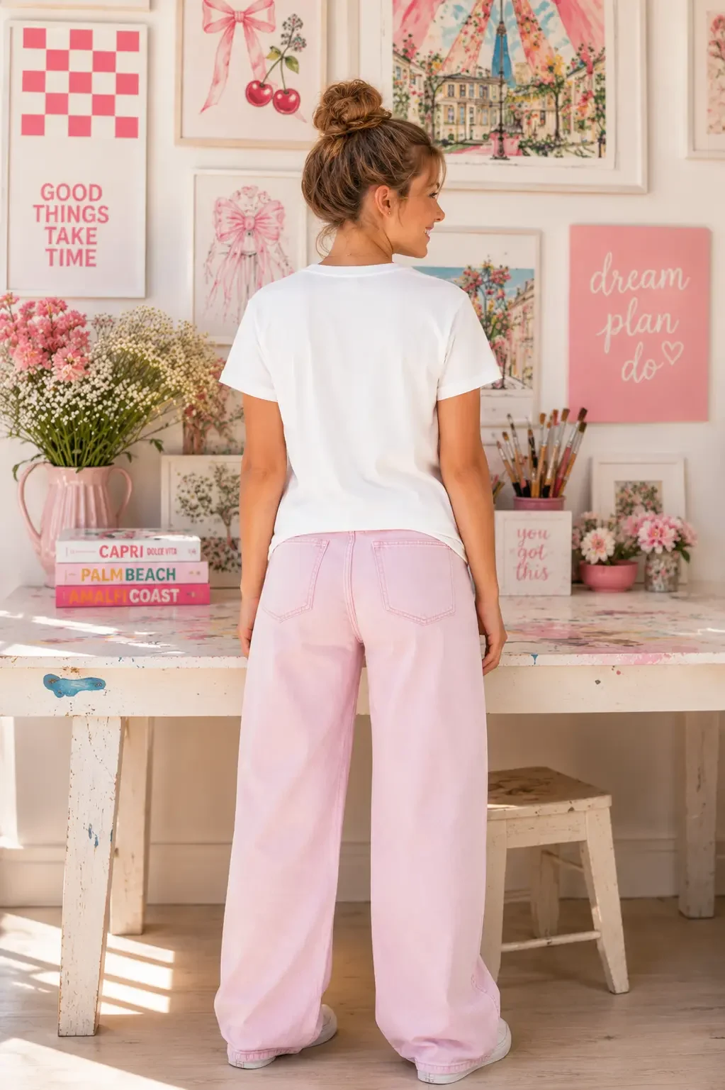 girls-preppy-vibes-colorable-graphic-tee-back-view.webp