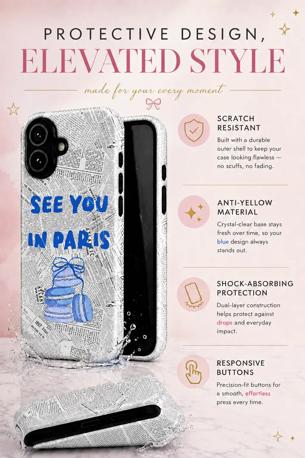 vintage-newspaper-see-you-in-paris-phone-case-durability-features.webp