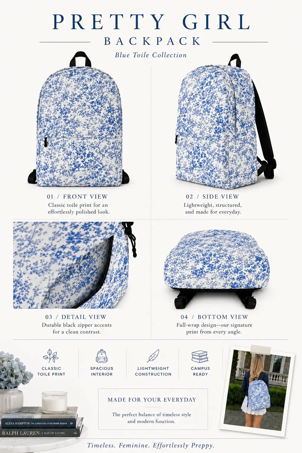 pretty-girl-backpack-blue-toile-collection-product-features.webp