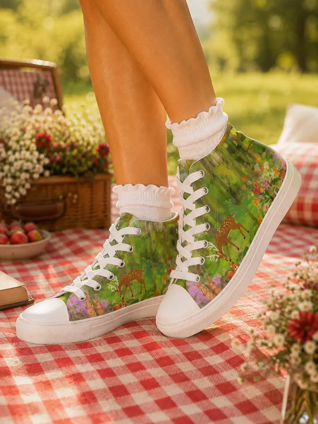 Enchanted Forest High Top Sneakers