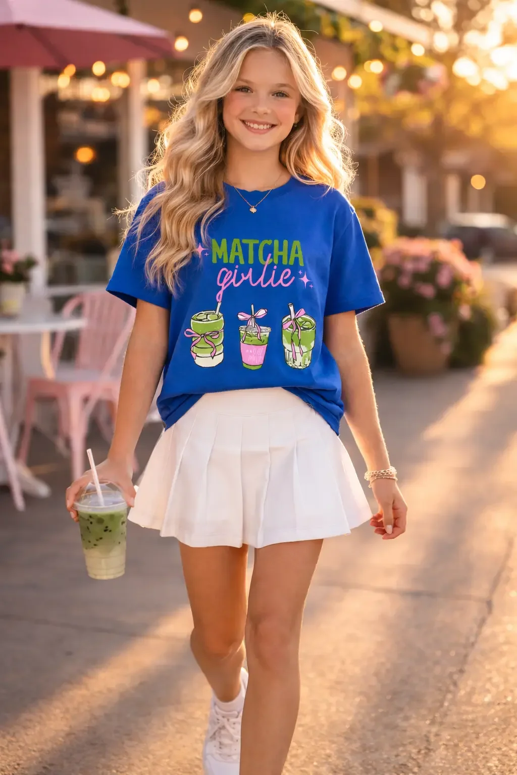 Matcha Girlie Girls Tee