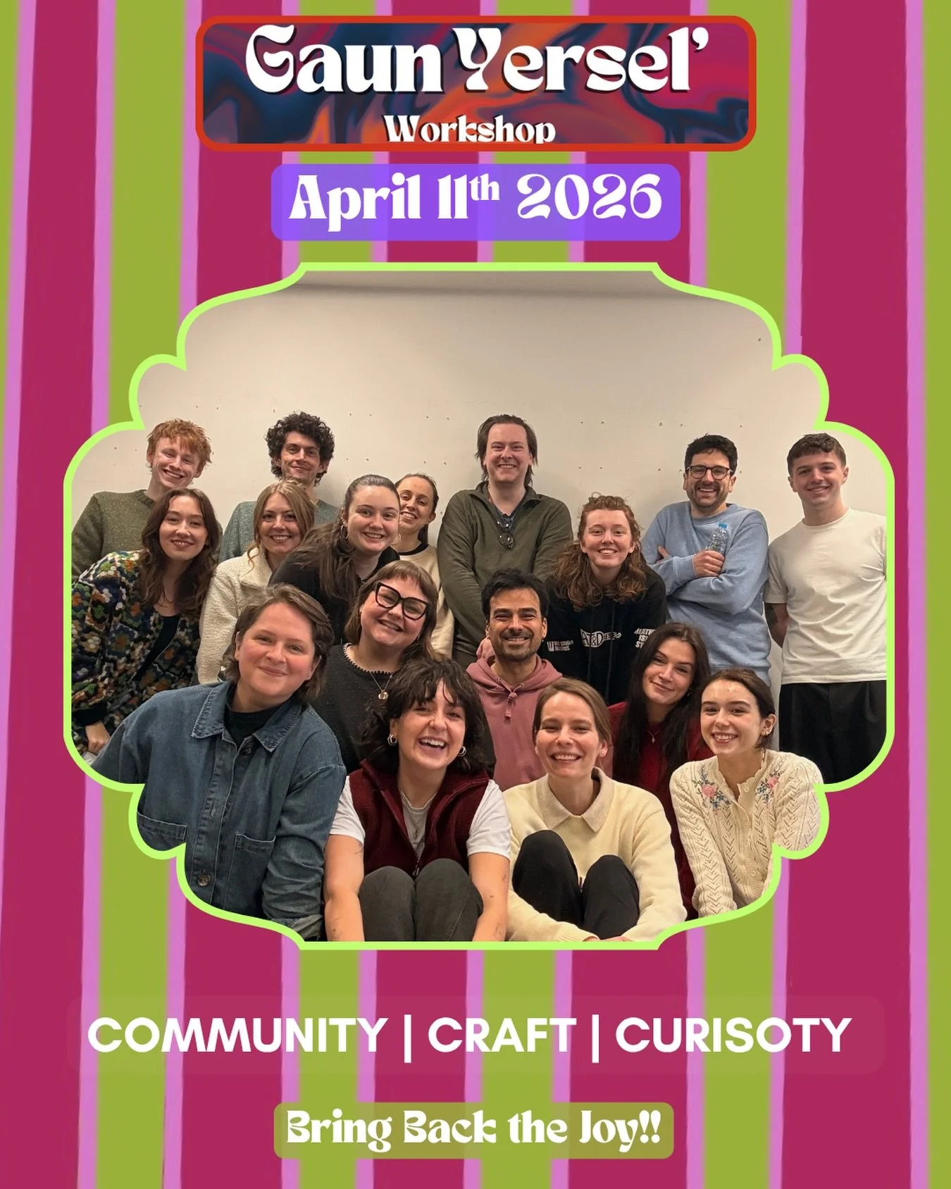 What a timeeee!!!! What a JOY !!! 
Thank you to the lovely actors that came along!! Youse all truly committed to the text &amp; it was such a joy to see the creativity flow!! 🌟🤸🫀

Thank you to @undertherugcic for hosting us! 

Stay Groovy, 
The Ga
