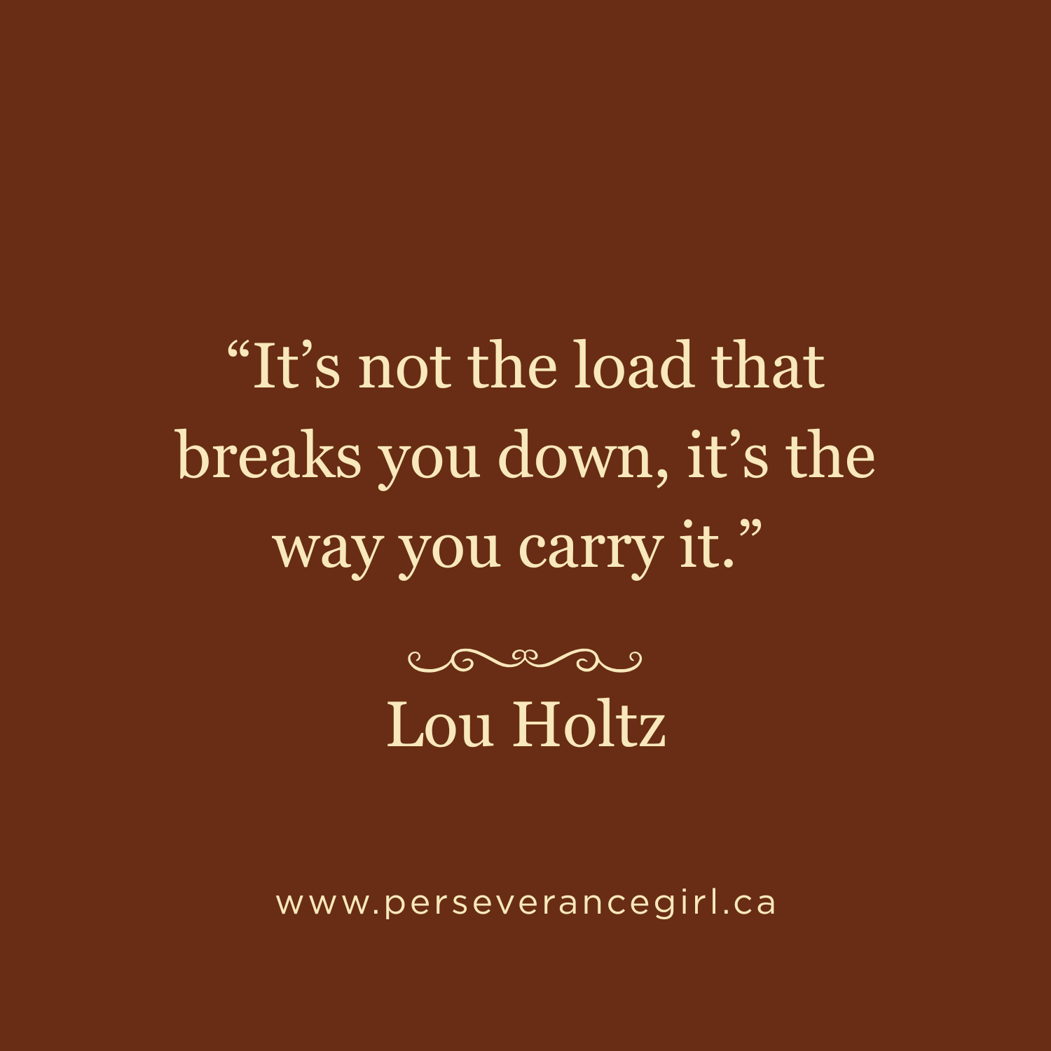 It’s Not the Load