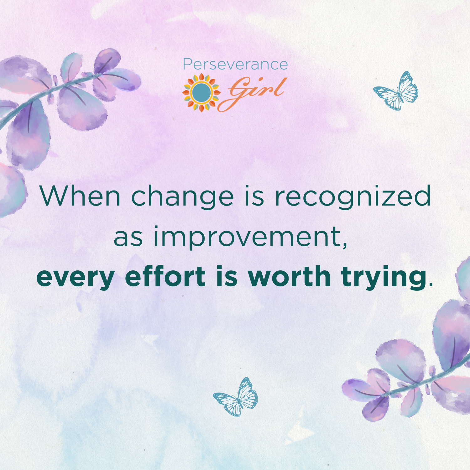 Every Effort is Worth Trying