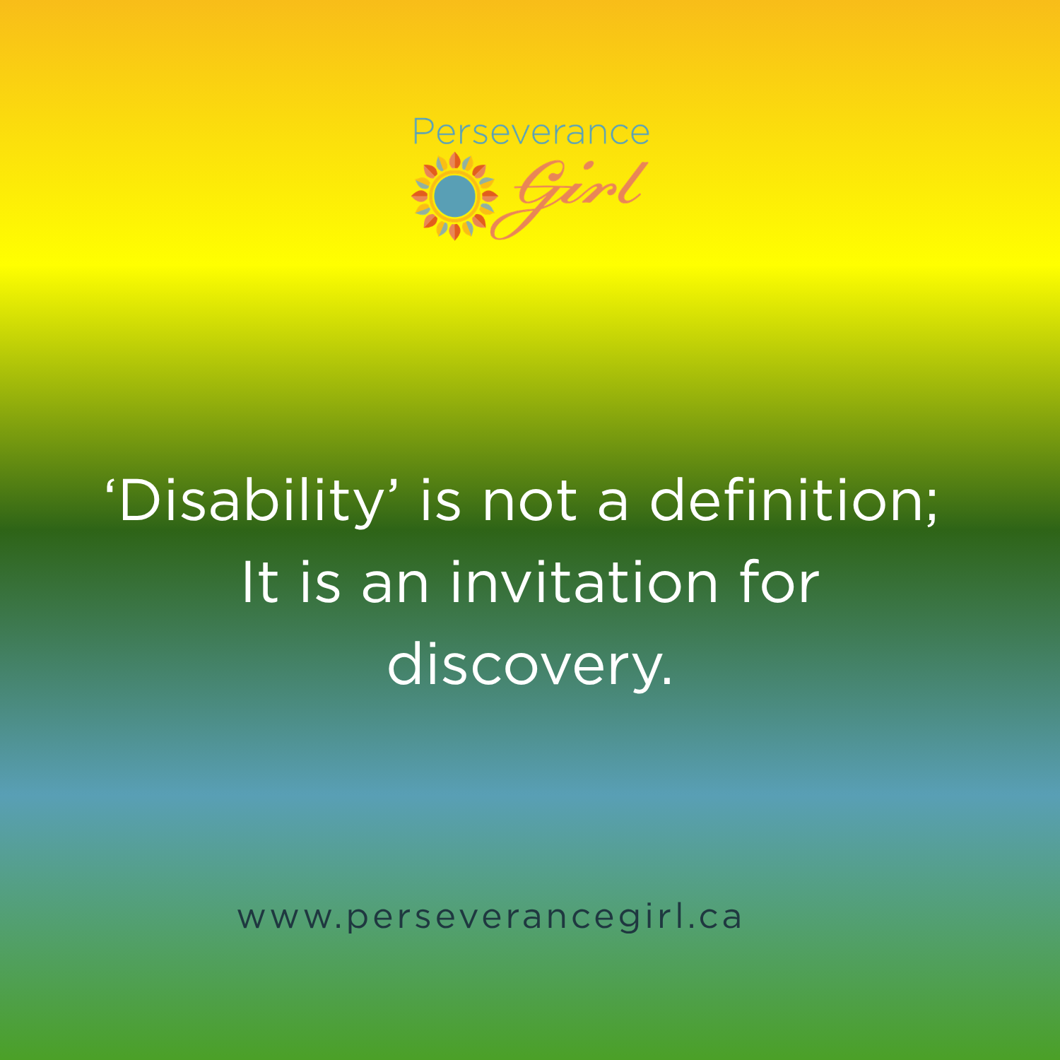 Disability is Not a Definition