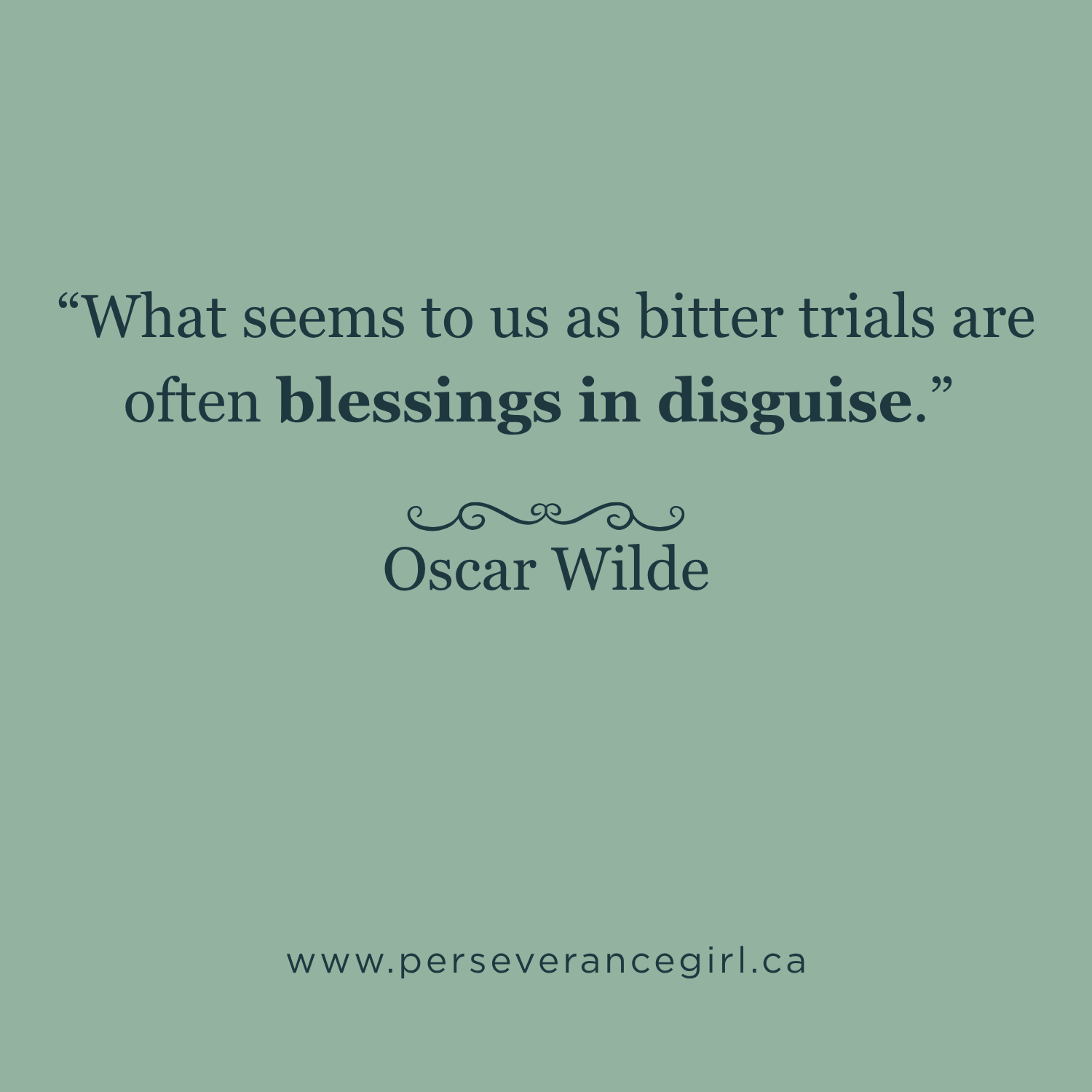 Blessings in Disguise