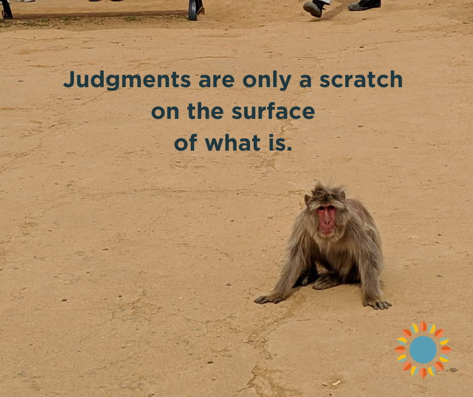 Judgments are Only a Scratch