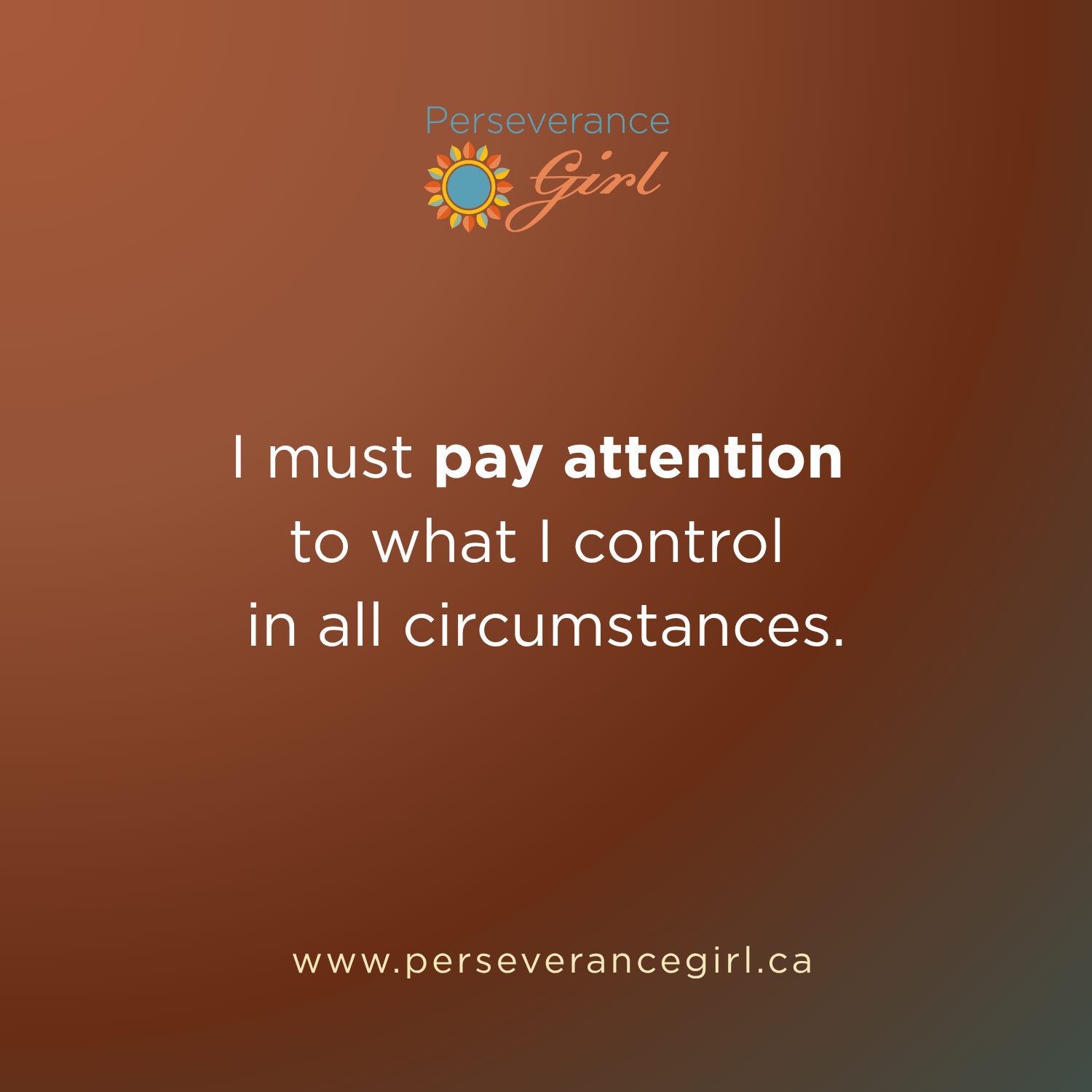 I Must Pay Attention