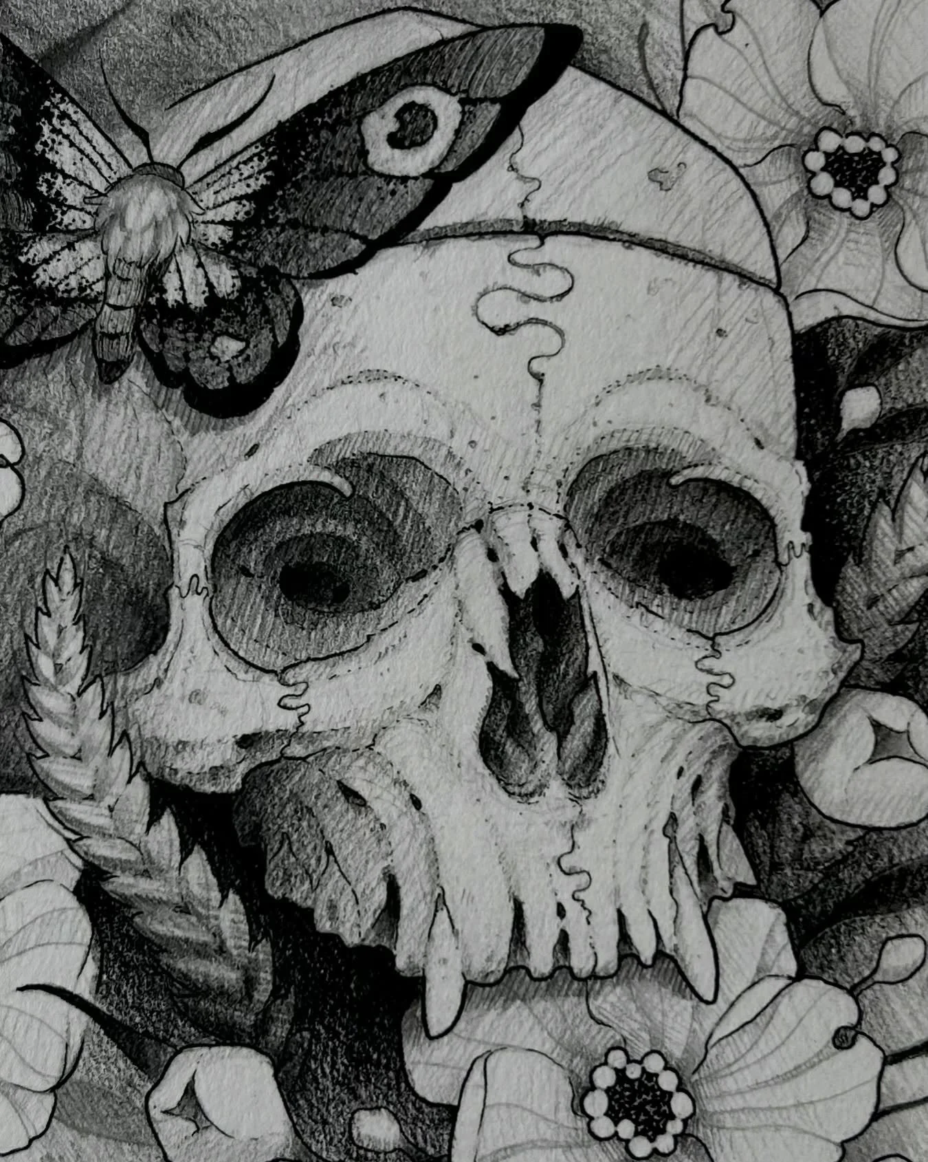 New skull design available for tattoo, would look great on a thigh, shoulder or upper arm. Dm me if interested!
.
.
.
.
.
.
.
#tattoo #skull #skulltattoo #blackwork #iowatattoo