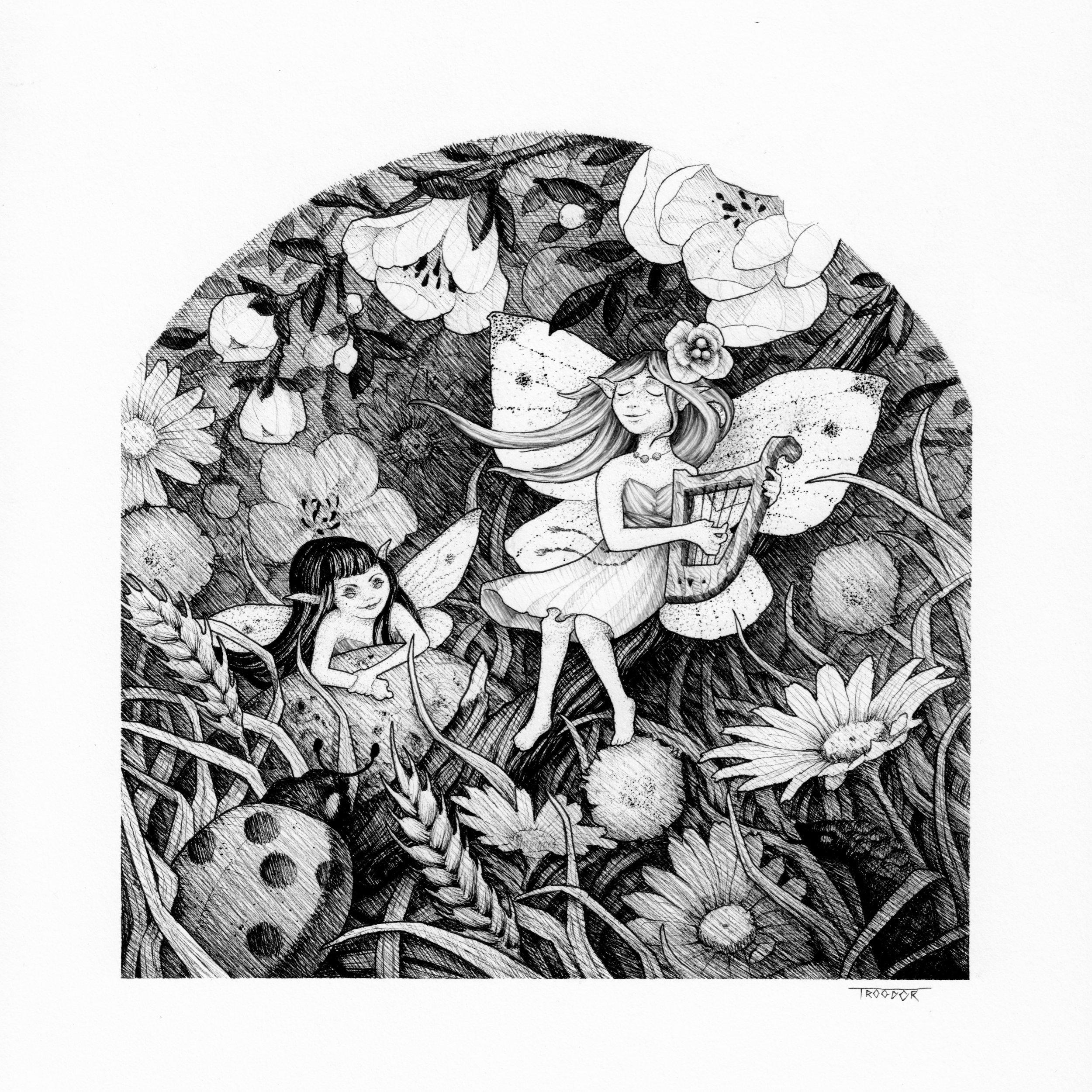 Fairies 10"x10"