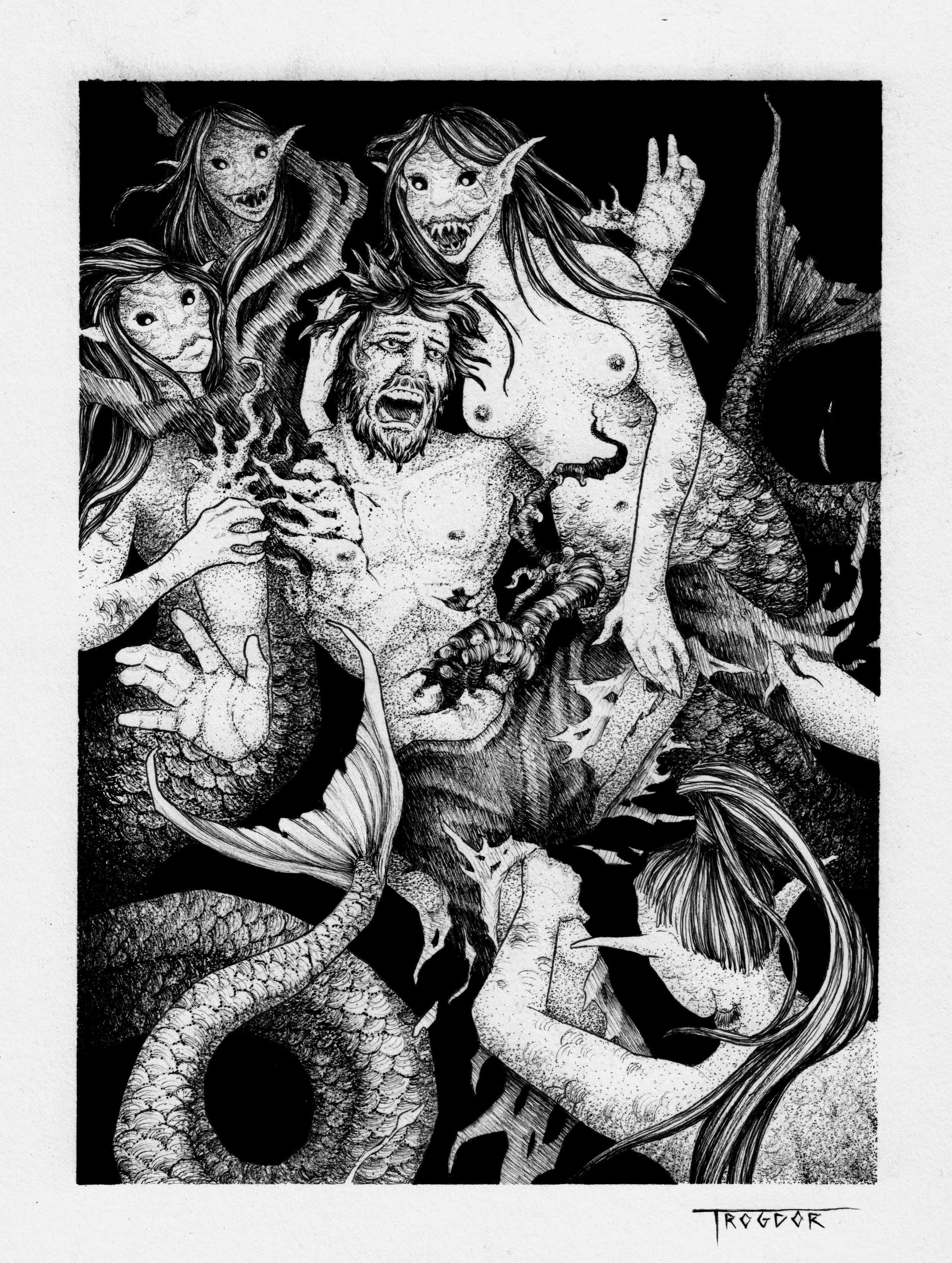 Mermaids 8"x10.5"