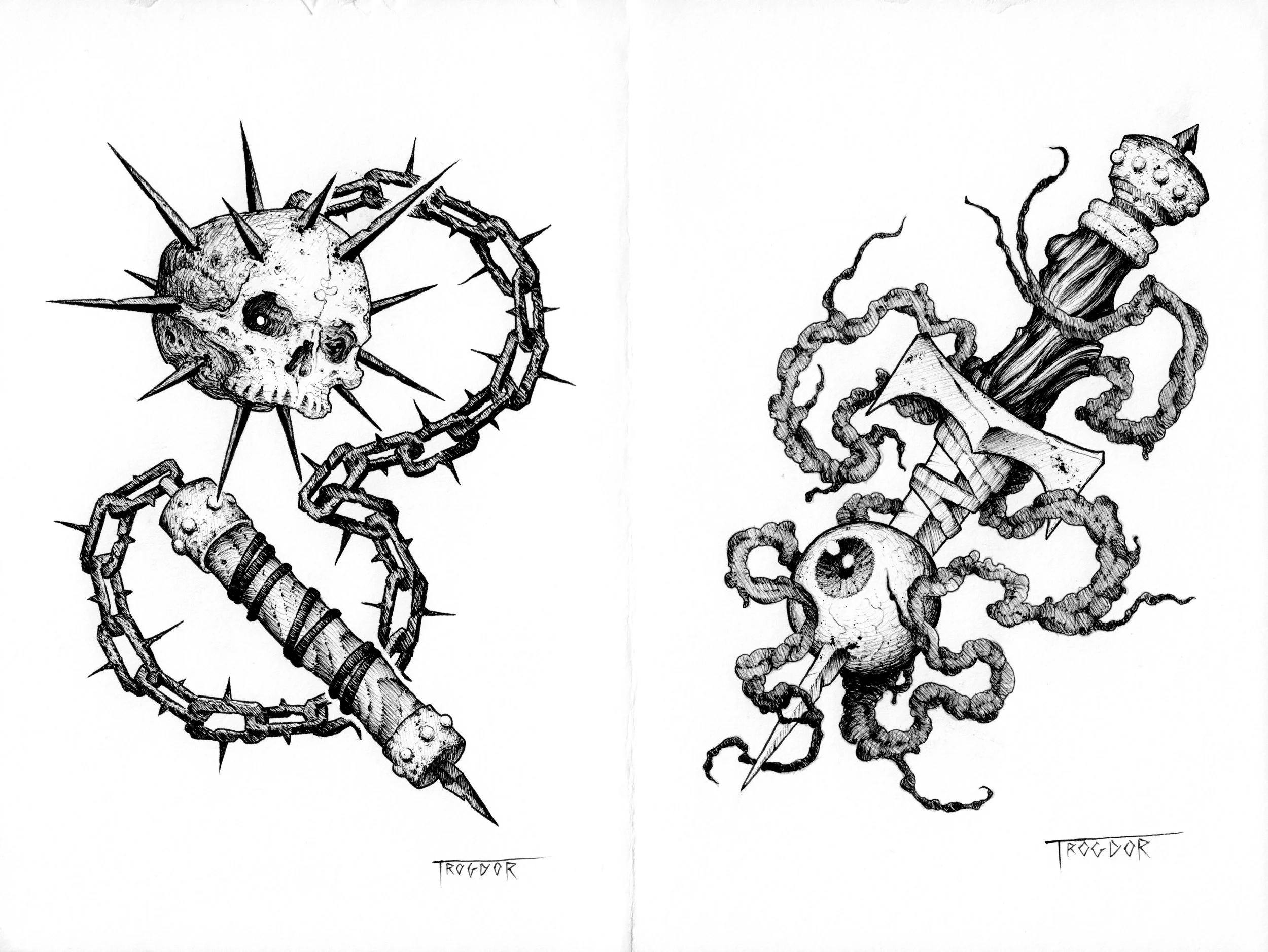 Weapons 8"x11"
