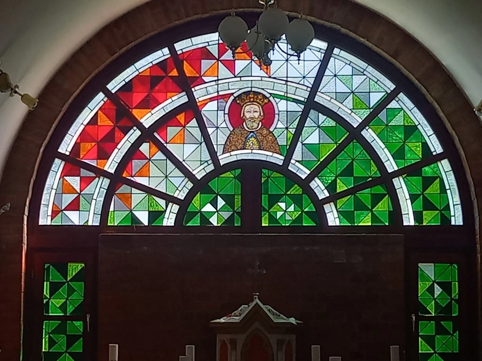 Window - Eperjes Roman Catholic Church, Hungary