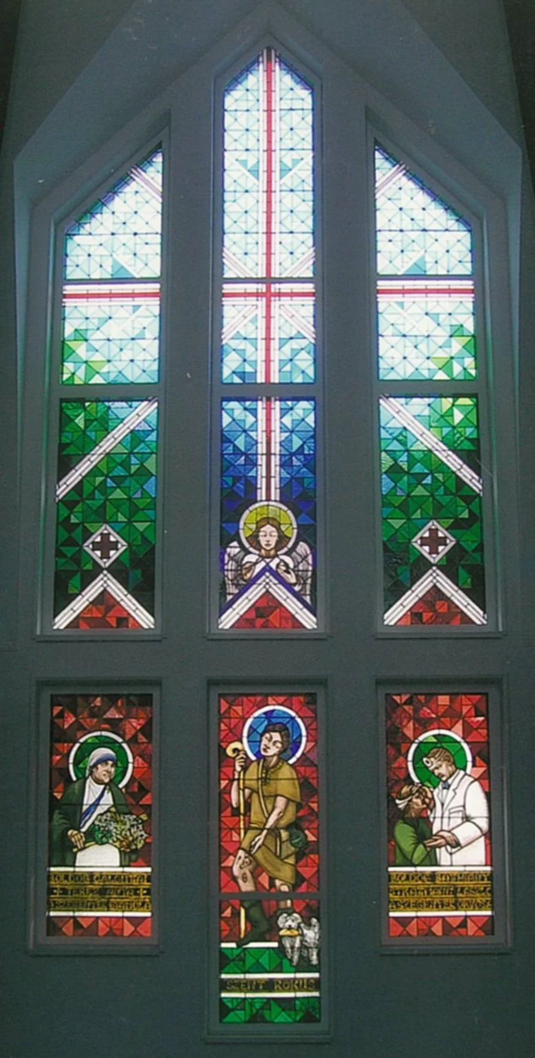 Windows - Vicarage of the Roman Catholic Church of Szeged, Hungary