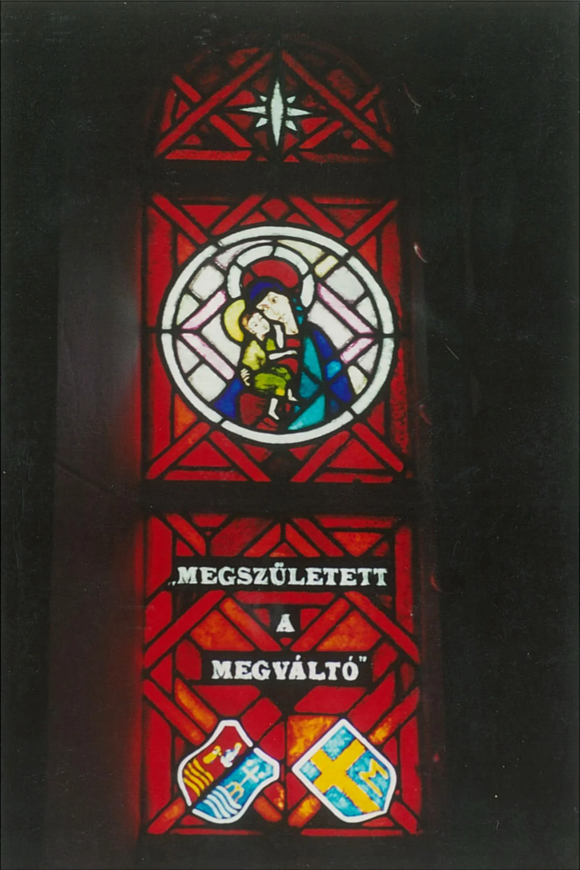 Window - Rabacsanak Roman Catholic Church, Hungary