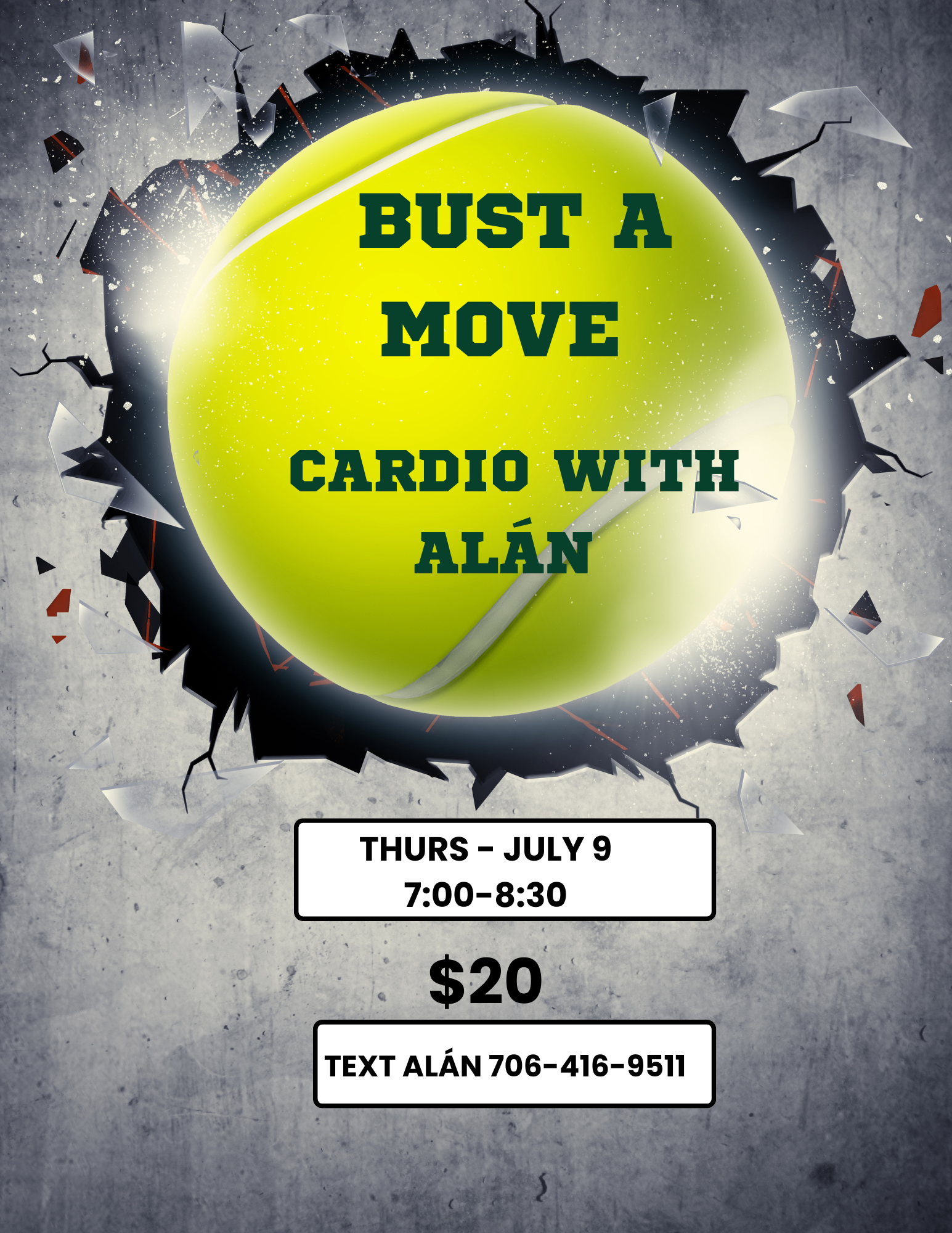 Grey and Green Simple Sport Flyer.PNG