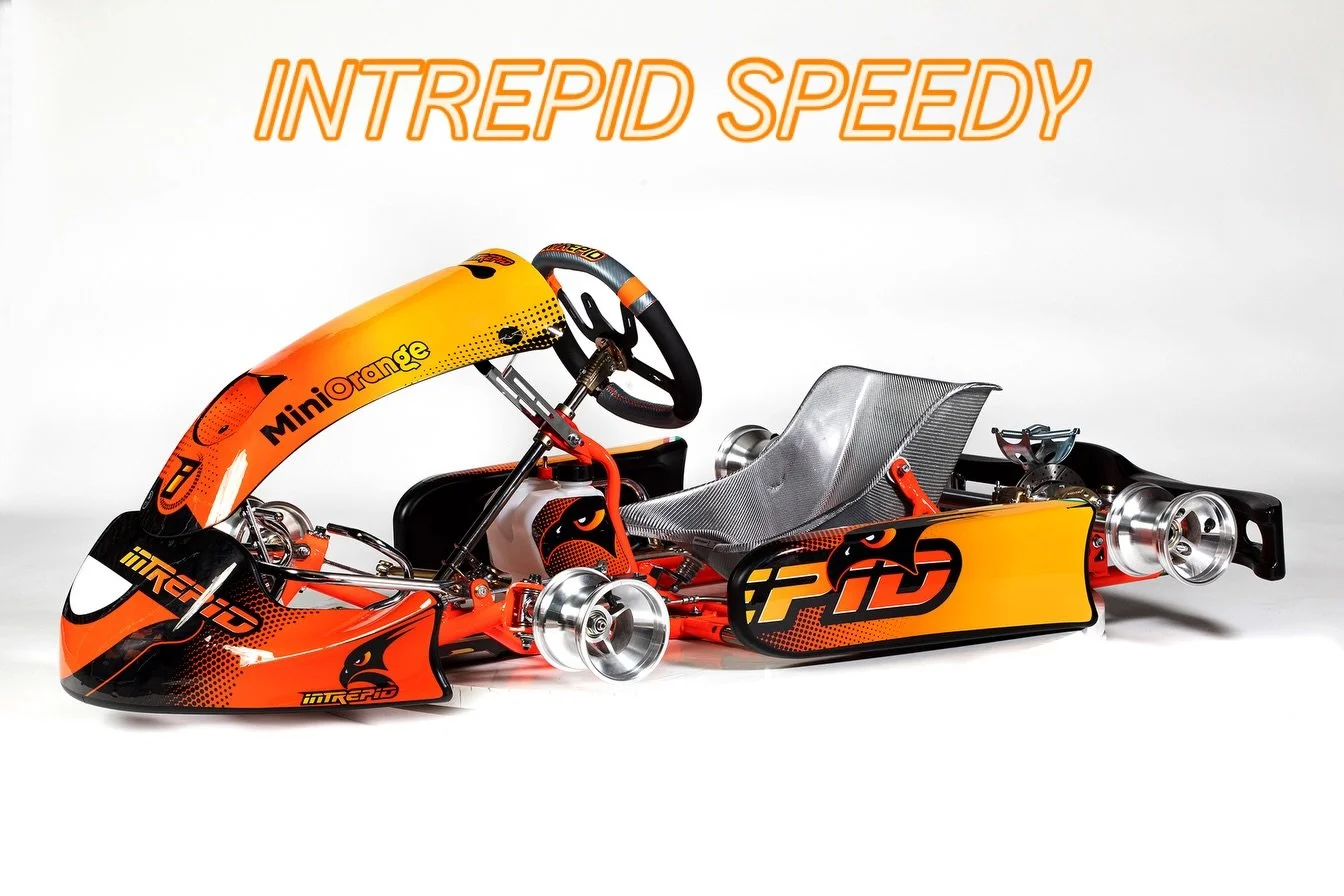 🇬🇧
2026 INTREPID SPEEDY - ROTAX MINI | IAME MINI

The latest version of the SPEEDY features additional refinement which will further enhance the performance and practicality for a wider range of drivers.

New for 2026 are upgraded Pedals with incre