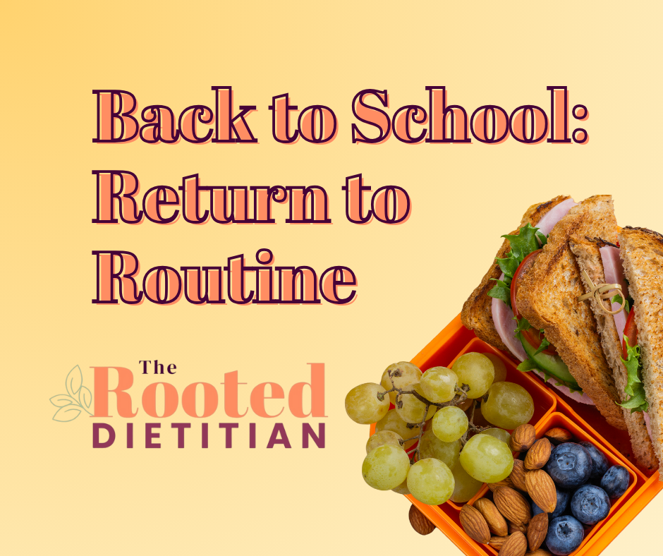 Back to School = Back to Structure