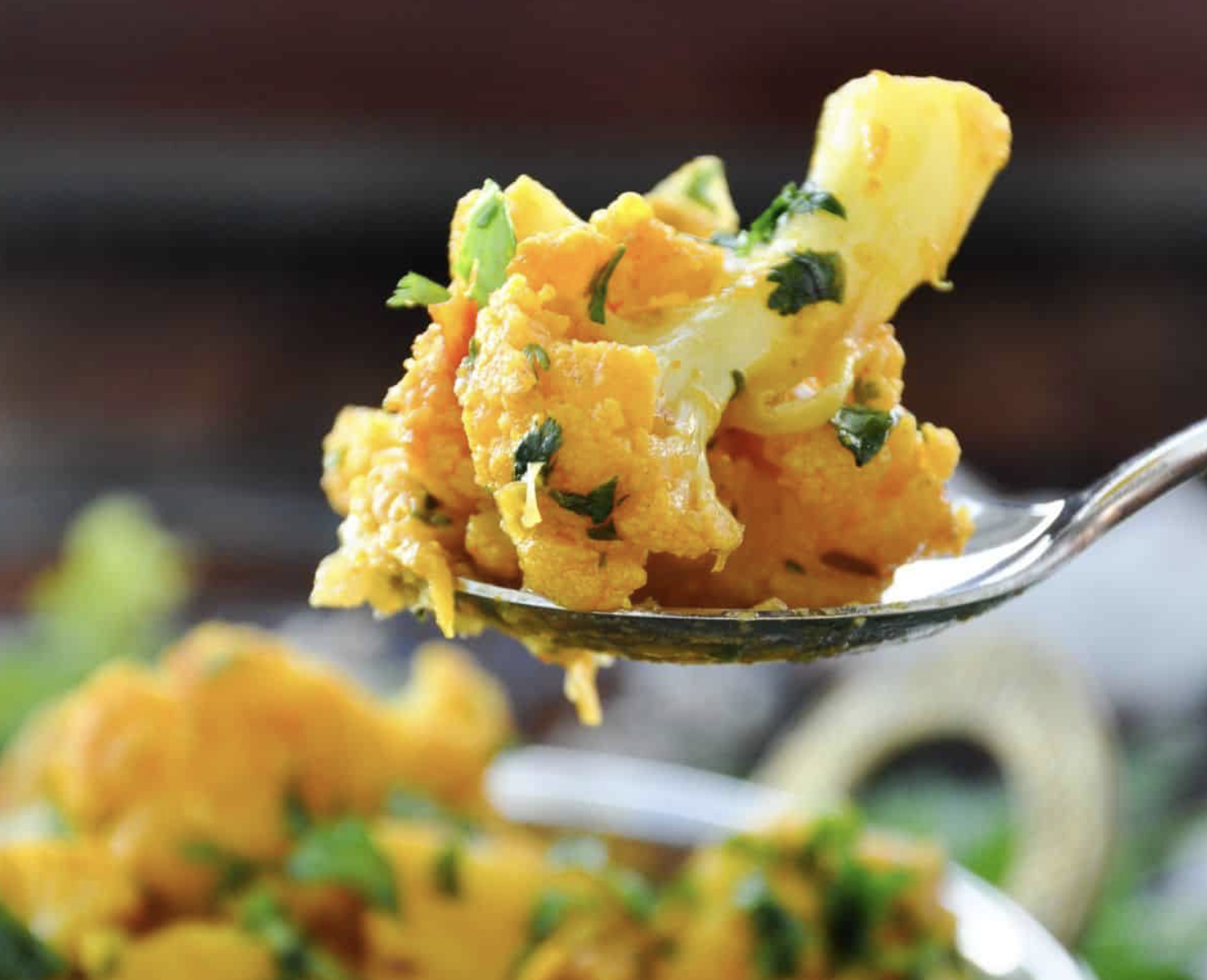 Aloo Gobi (potatoes and cauliflower)