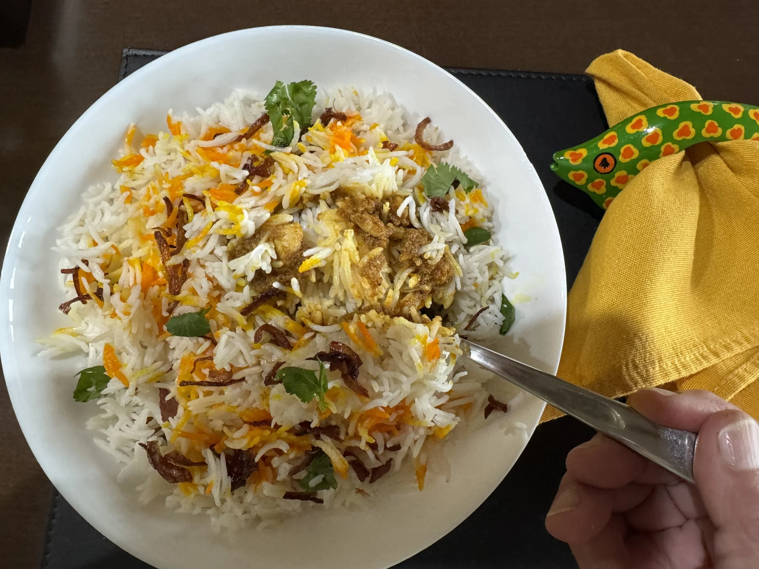 Cardamom Flavored Biryani Ya’all!!
