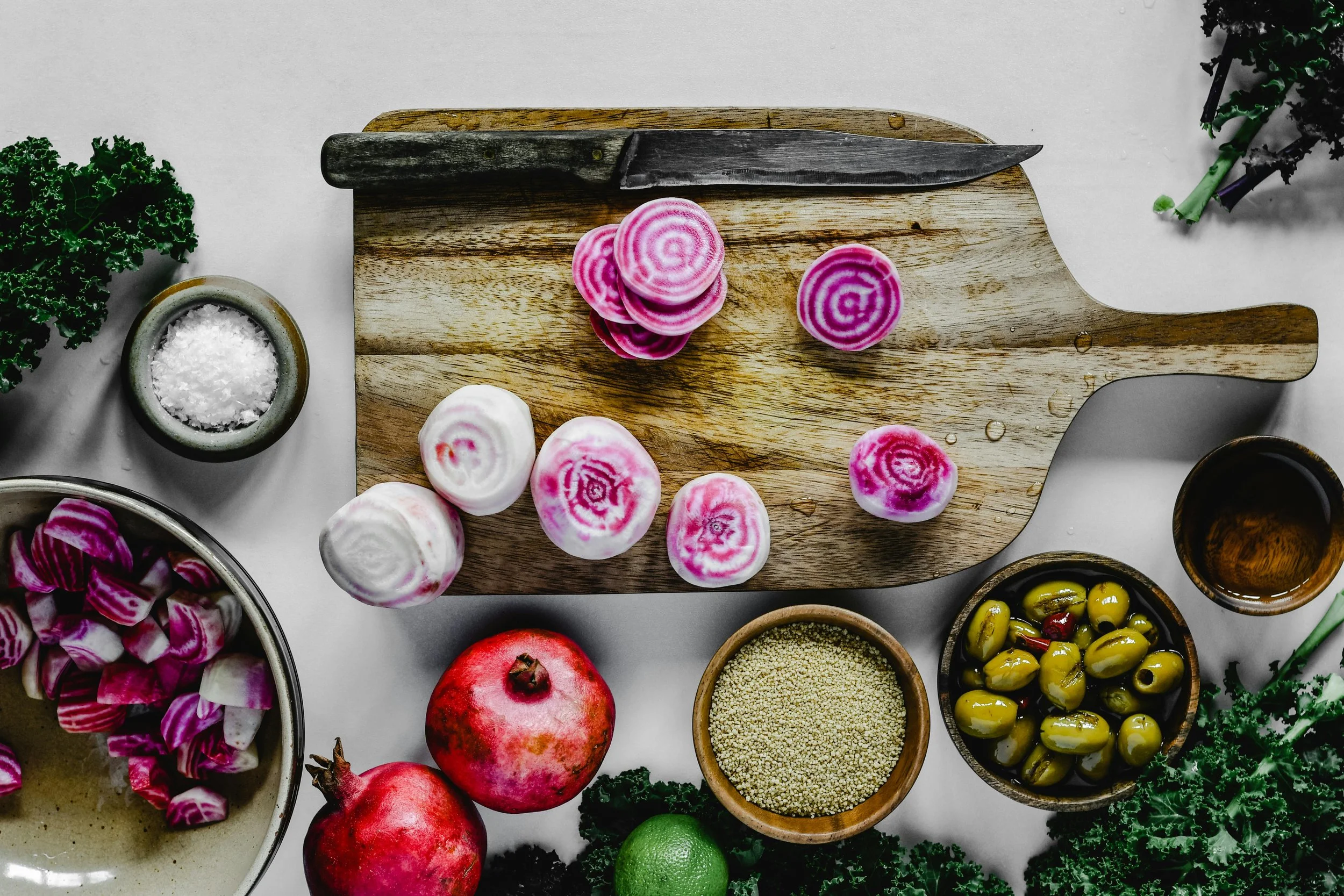 Summer Healing Salad with Beets, Chickpeas & Lime