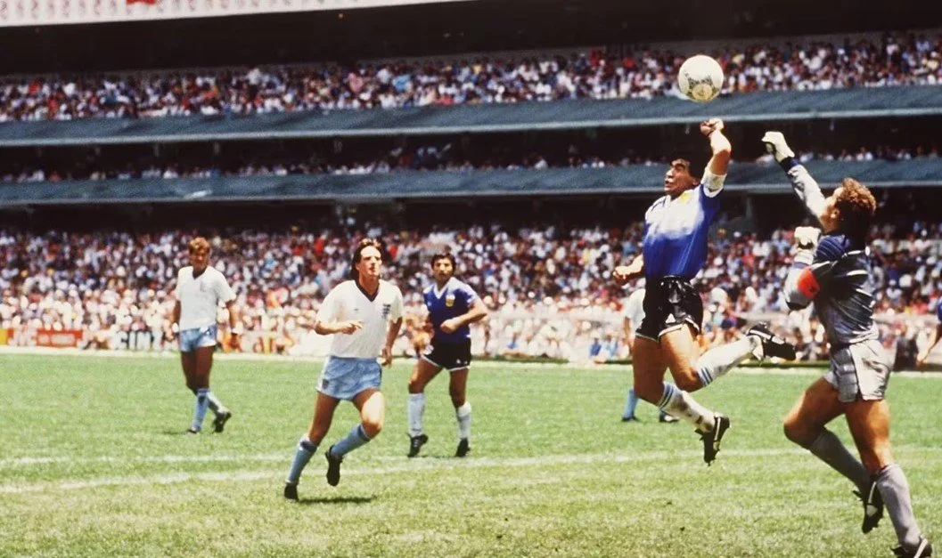 From the “Hand of God” to the Video Assistant Referee