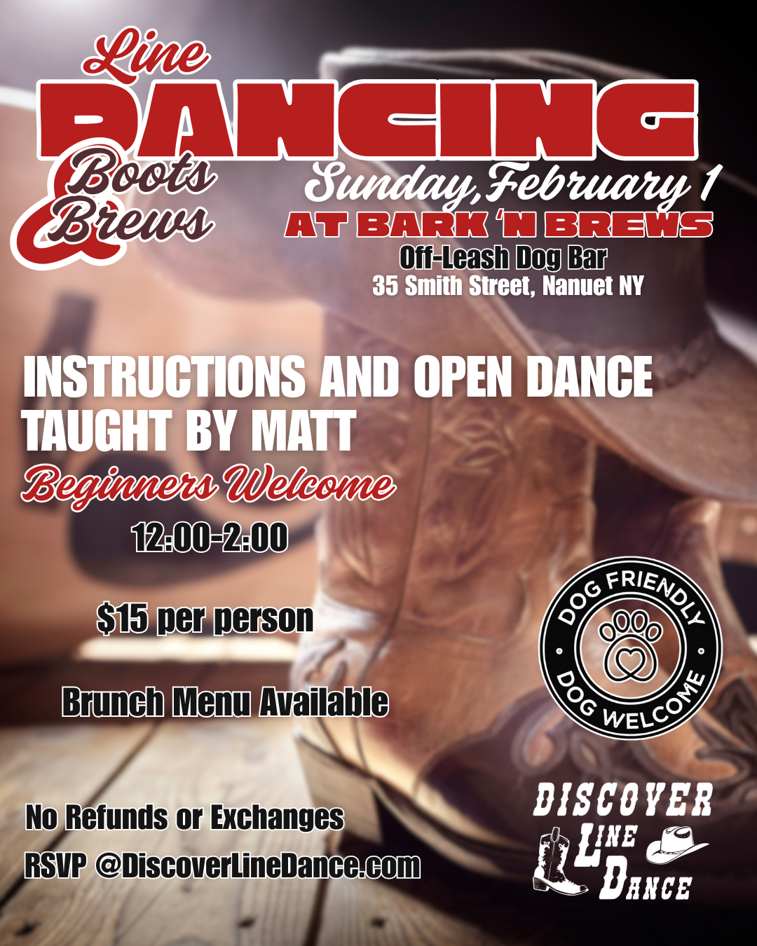 Boots and Brews w/ Discover Line Dance