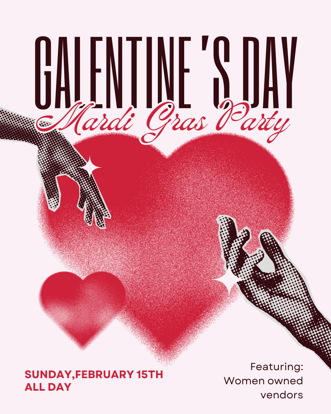 Galentines Mardi Gras Party