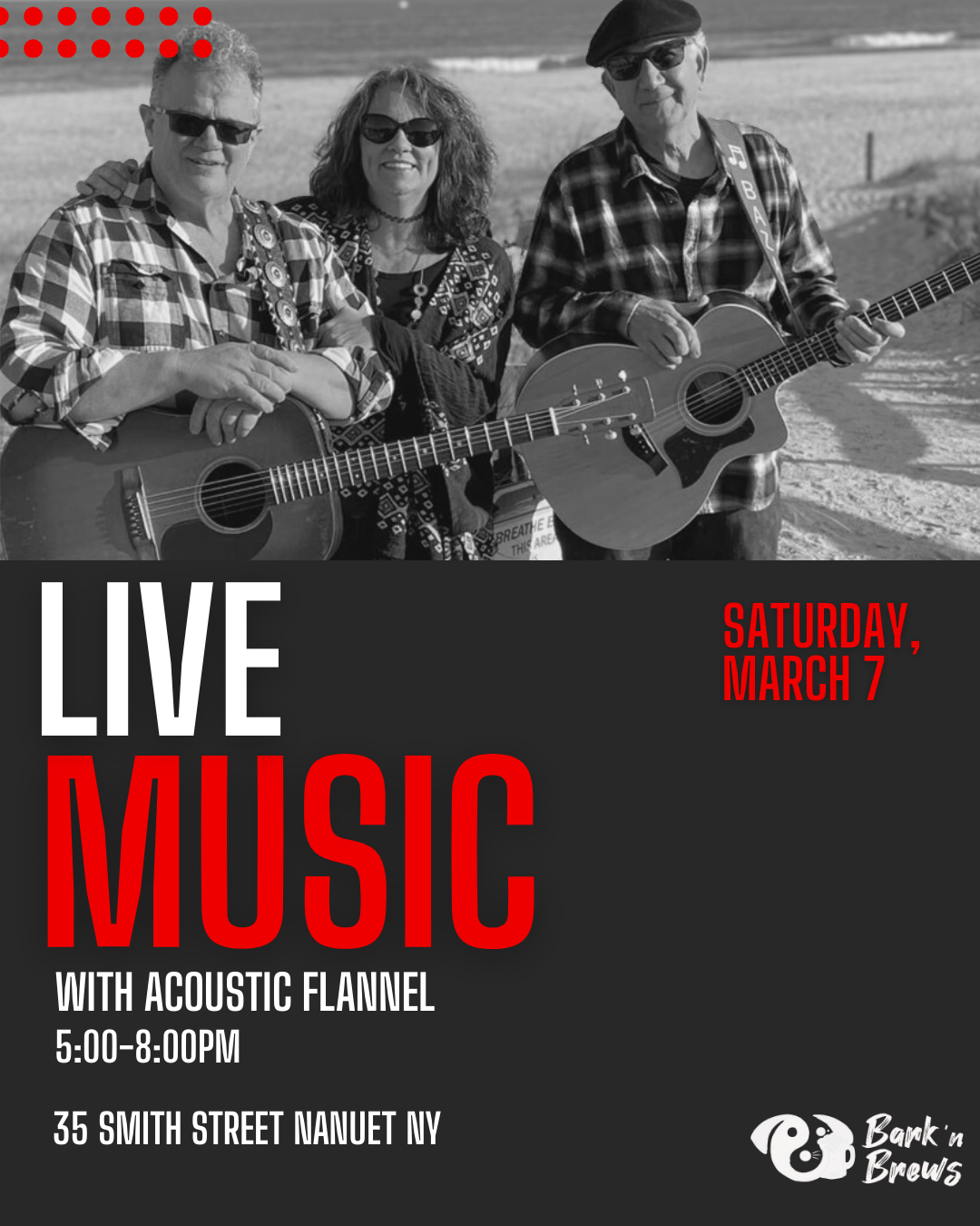 Live Music w/ Acoustic Flannel