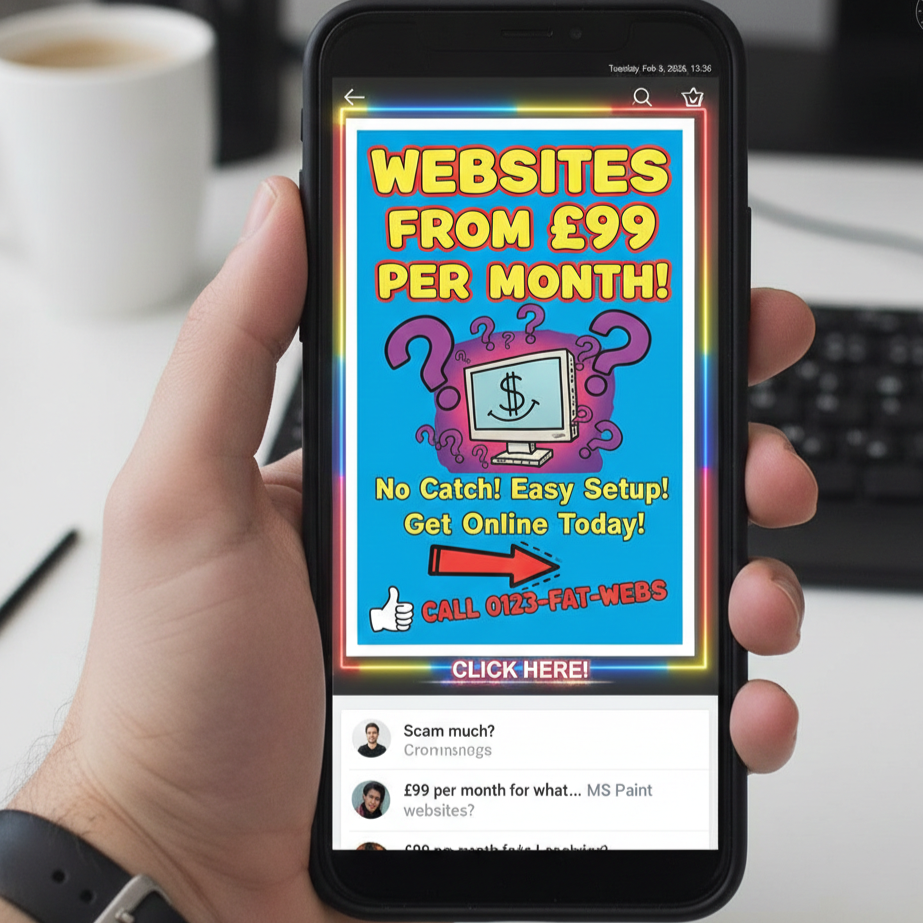 Why £99-a-Month Websites Are a False Economy